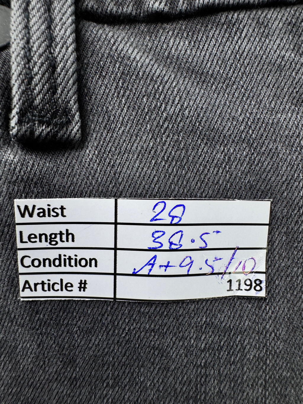 L*vi® Waist: 28" | Stone Grey | Pant: Slim - Fit | Lyocell - Poly - Cotton | 1198 - Genuine Maal