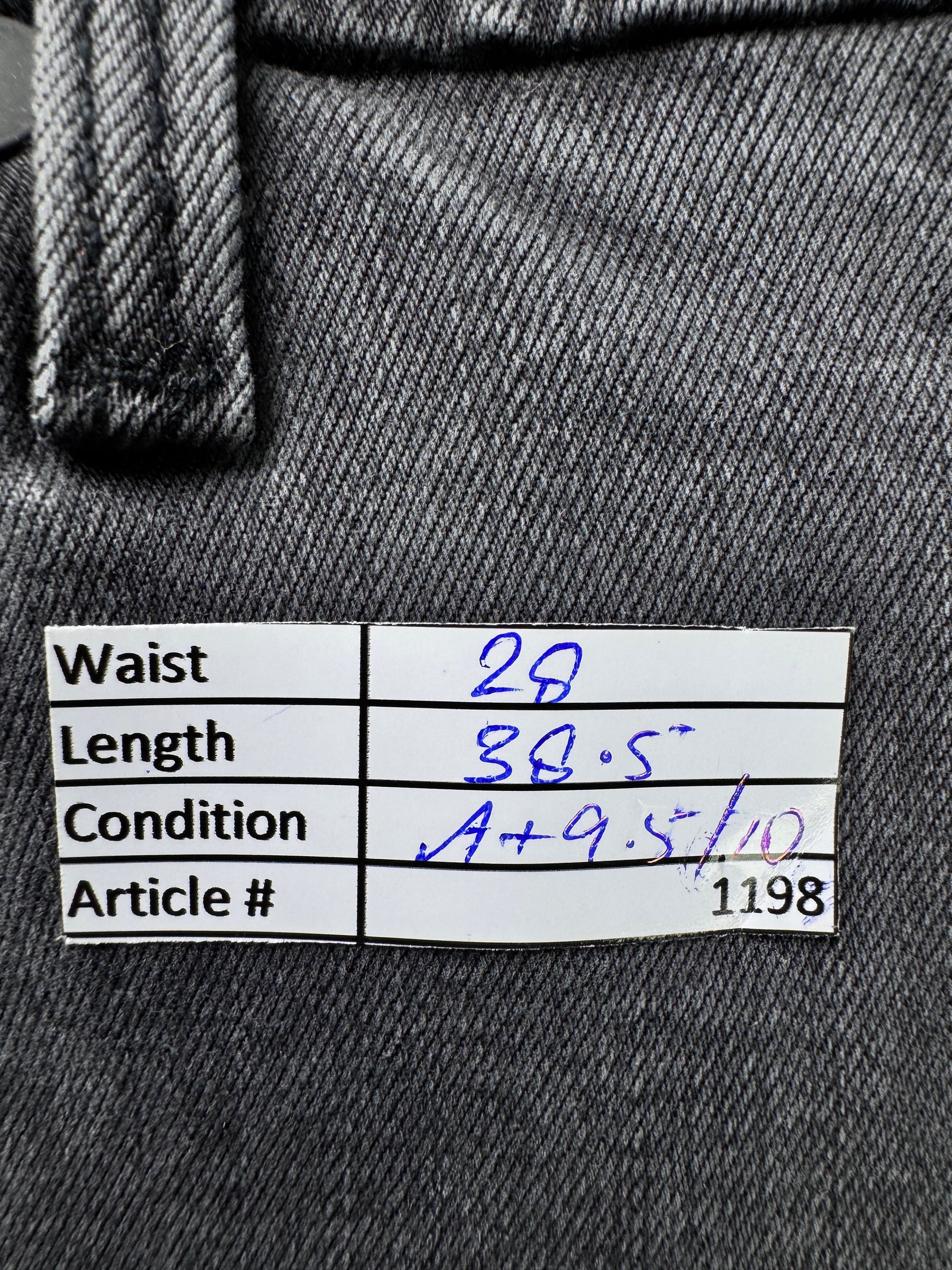 L*vi® Waist: 28" | Stone Grey | Pant: Slim - Fit | Lyocell - Poly - Cotton | 1198 - Genuine Maal