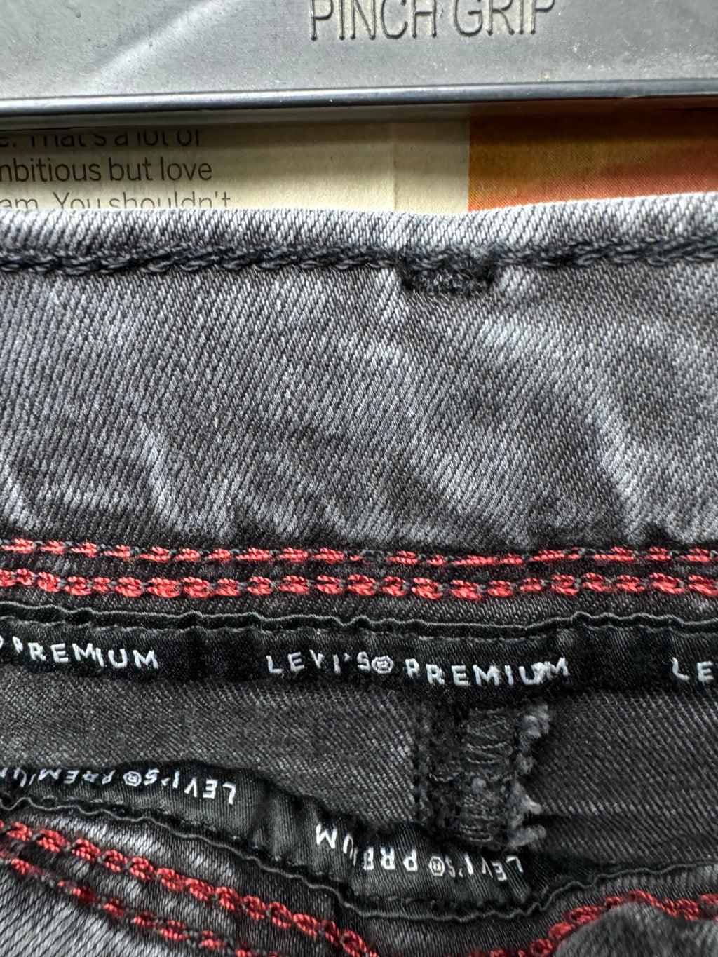 L*vi® Waist: 28" | Stone Grey | Pant: Slim - Fit | Lyocell - Poly - Cotton | 1198 - Genuine Maal