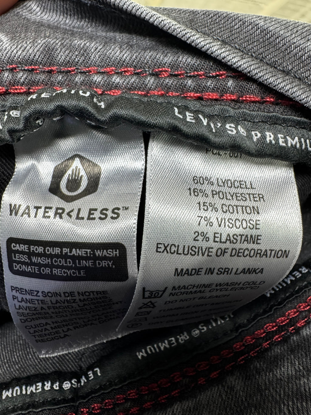 L*vi® Waist: 28" | Stone Grey | Pant: Slim - Fit | Lyocell - Poly - Cotton | 1198 - Genuine Maal