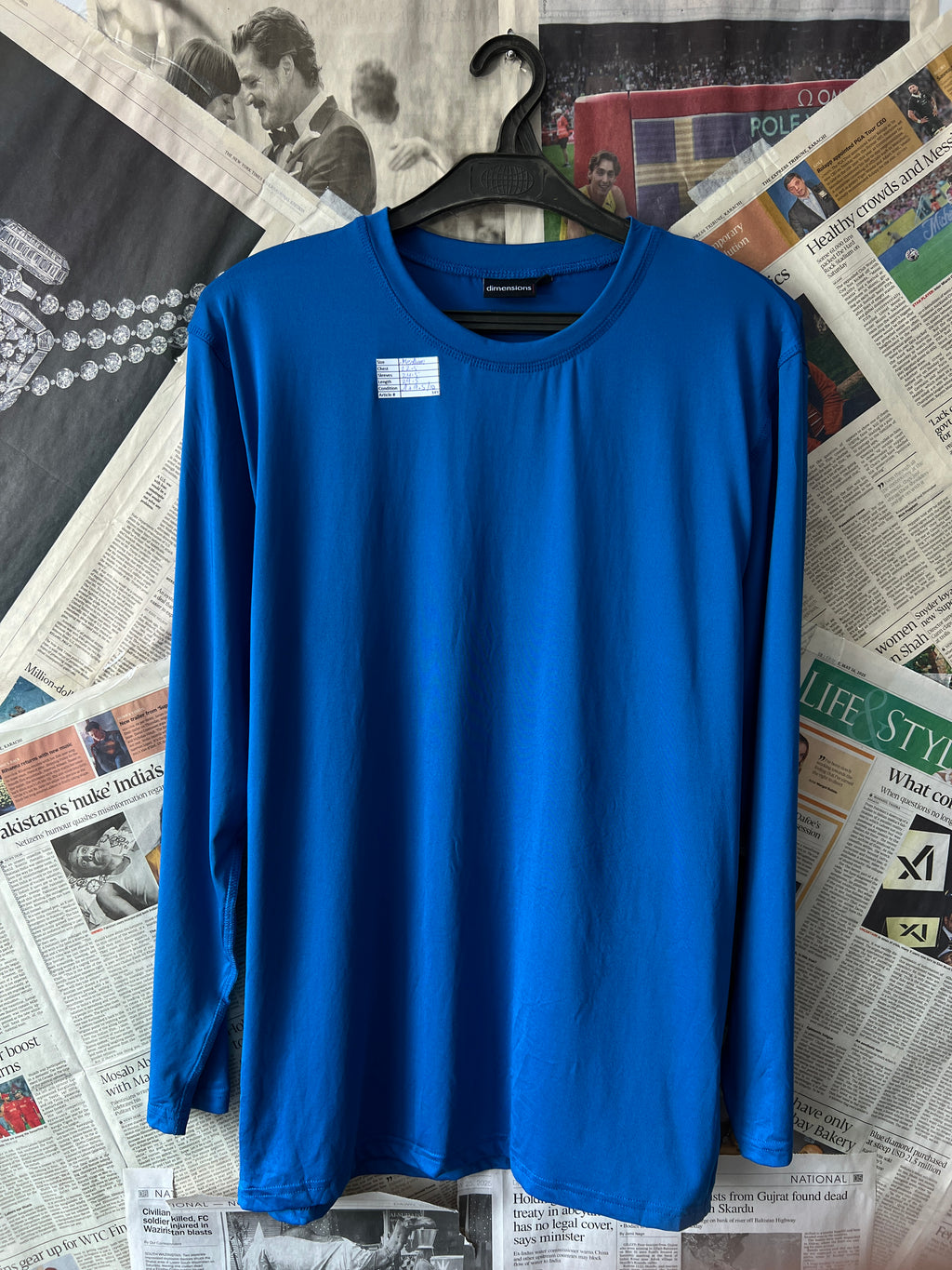 Dimensions® Medium | Chest: 22.5 | Royal Blue | Sweatshirt | 349 - Genuine Maal