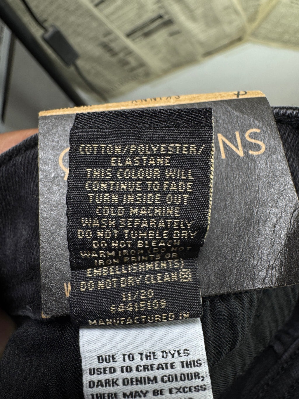 Commons® Waist: 28" | Black Knee Ribbed | Pant | Skinny Fit | 1200 - Genuine Maal