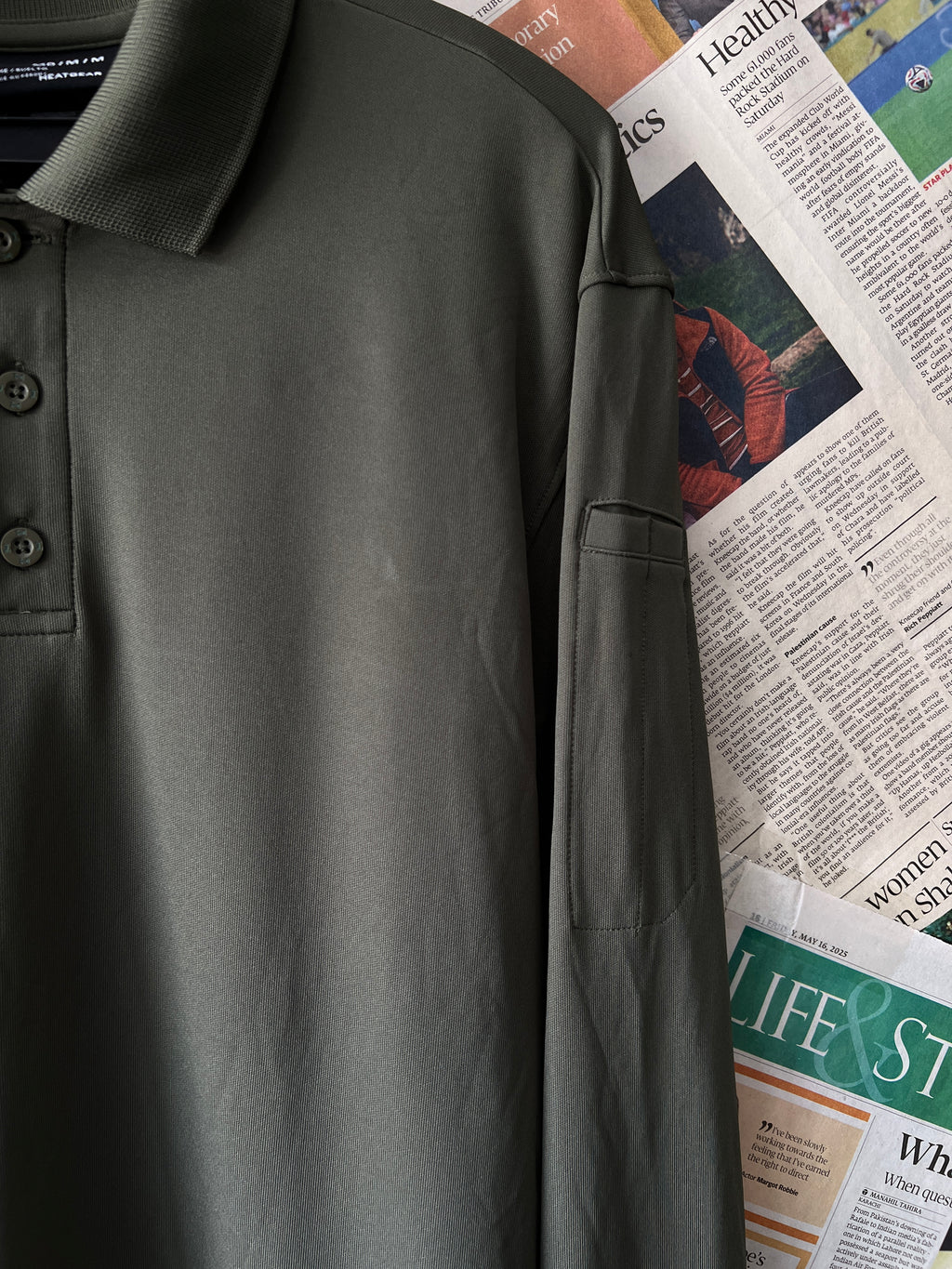 Under Armour® Small | Chest: 21" | Olive | Polo | 360 - Genuine Maal