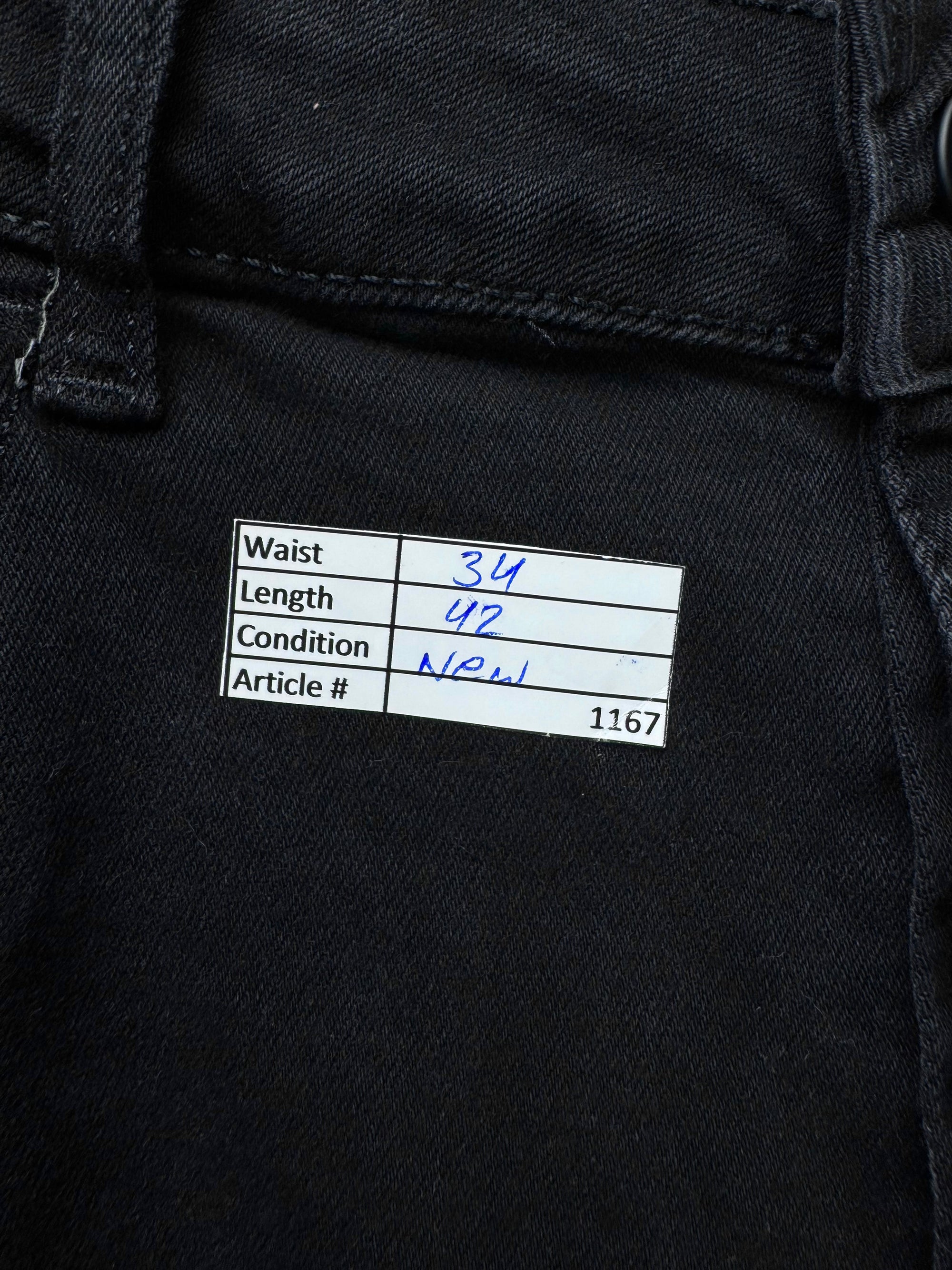 Denimco® Waist: 34" | Blue | Strecth Pant | Fit: Skinny | Cotton | 1167 - Genuine Maal