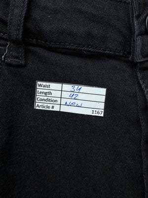 Denimco® Waist: 34" | Blue | Strecth Pant | Fit: Skinny | Cotton | 1167 - Genuine Maal