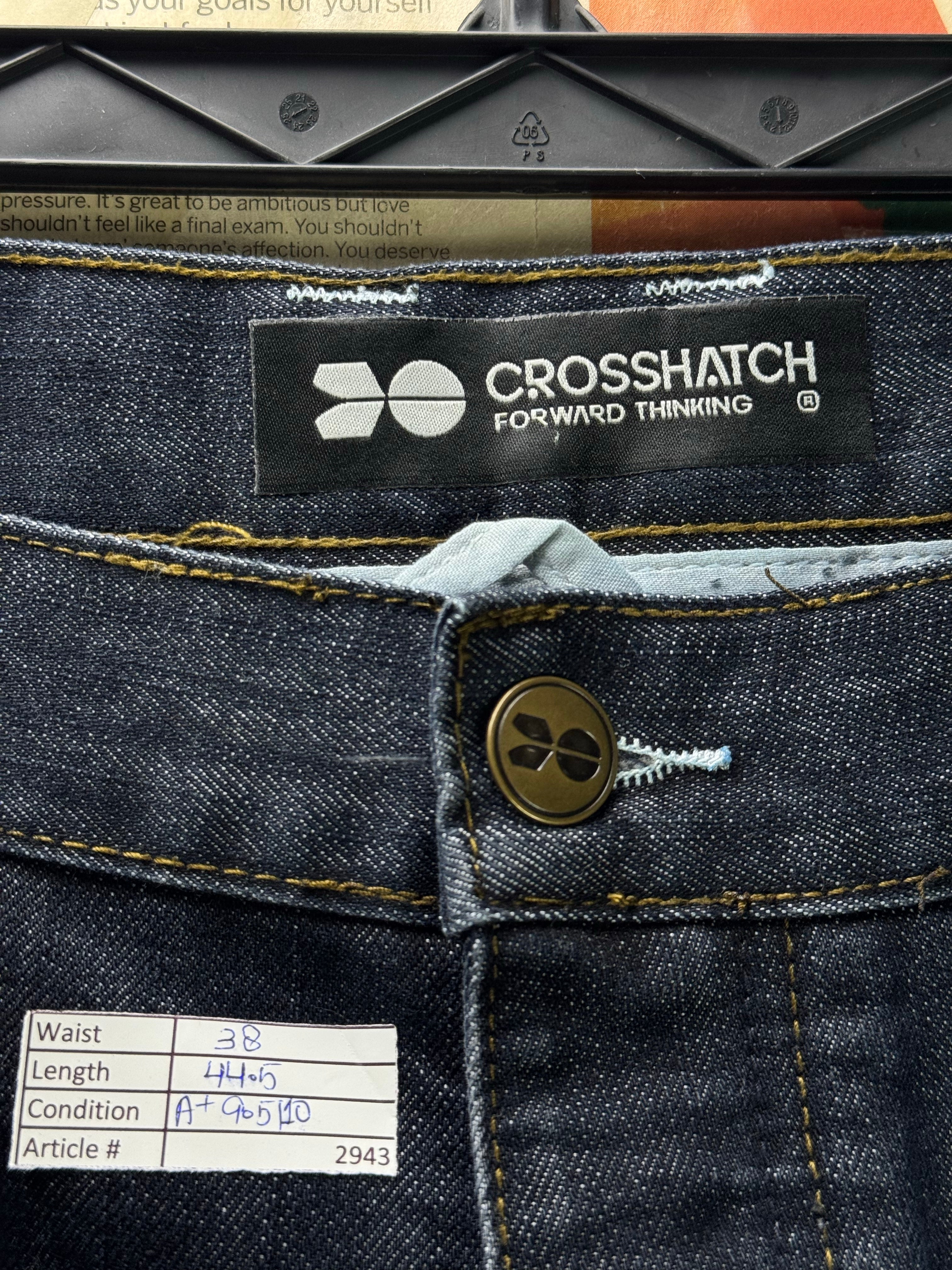 CrossShatch® Waist: 38" | Blue | Denim Pants | Poly - Cotton | 2943 - Genuine Maal