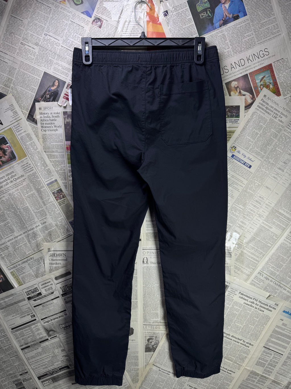 Old Navy® Waist: 32" | black | Trouser | Cotton - Nylon | 1199 - Genuine Maal