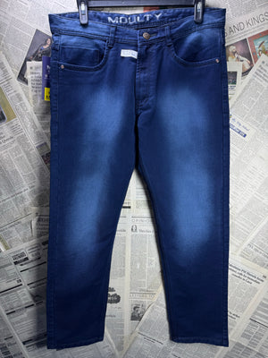 Moulty® Waist: 38" | Blue | Denim Pants | Cotton - Elastane | 2959 - Genuine Maal