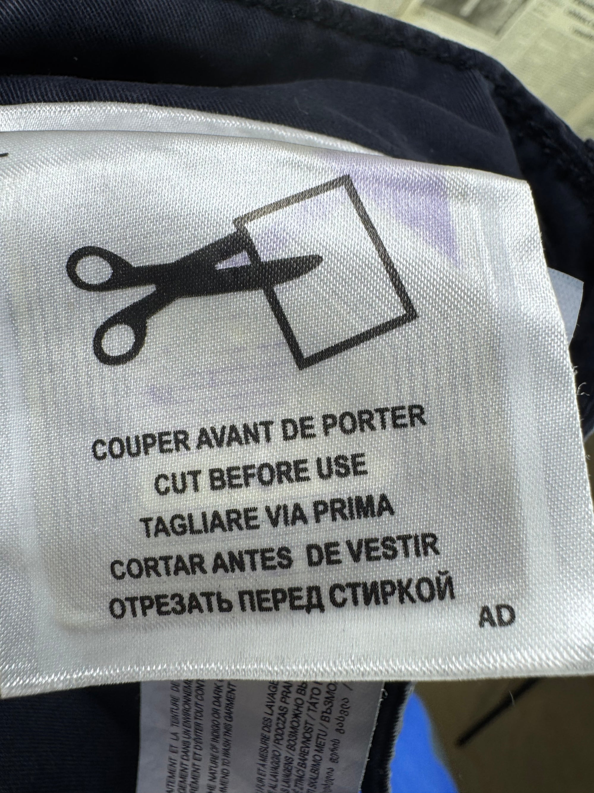 Celio® Waist: 36" | Space Blue | Chino Pants | Cotton | 1204 - Genuine Maal