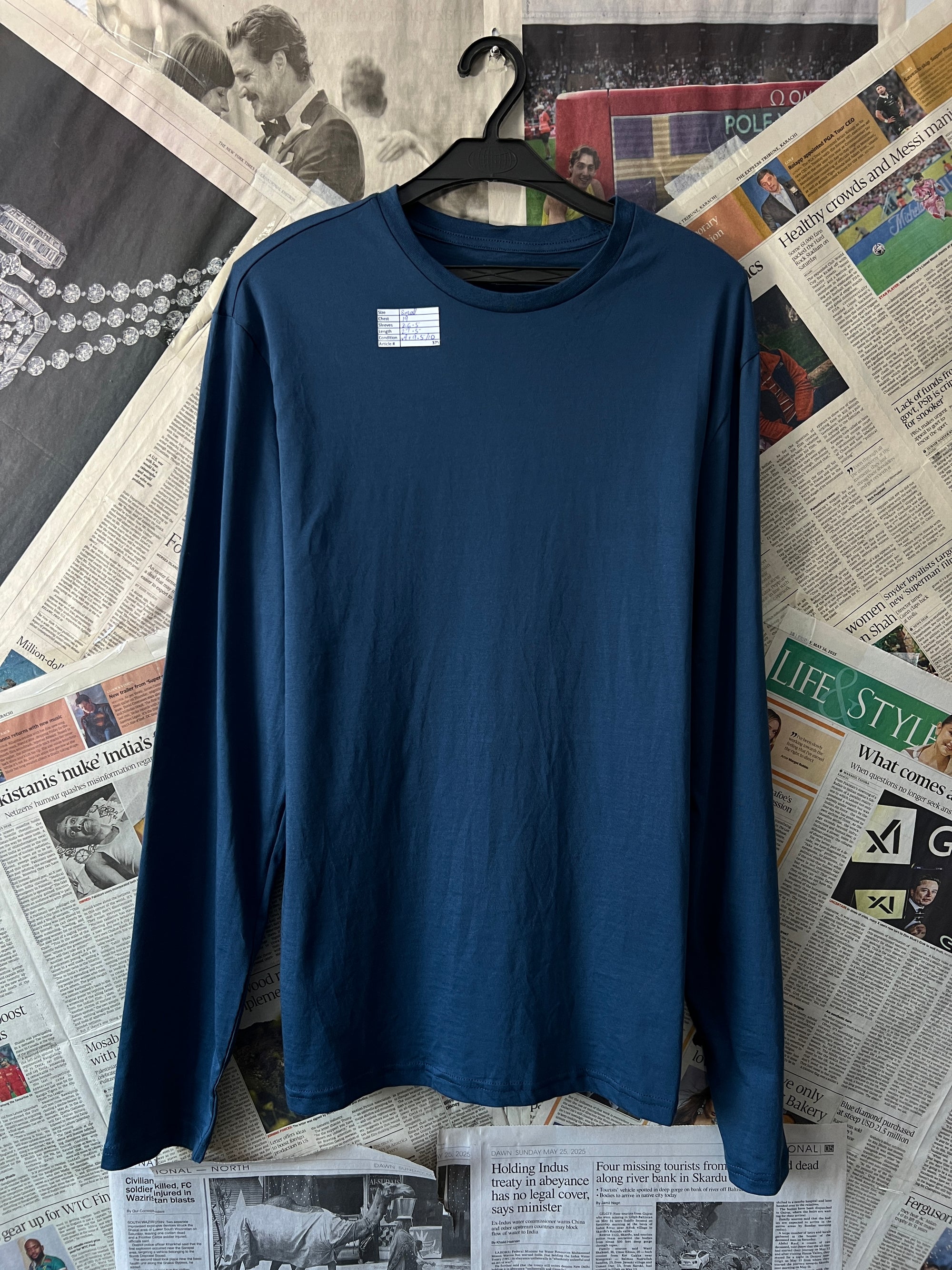 George® Small | Chest: 19" | Blue | Sweat Shirt | 375 - Genuine Maal