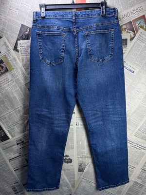 George® Waist: 36" | Blue | Loose Fit Denim Pants | Cotton - Elastane | 2390 - Genuine Maal