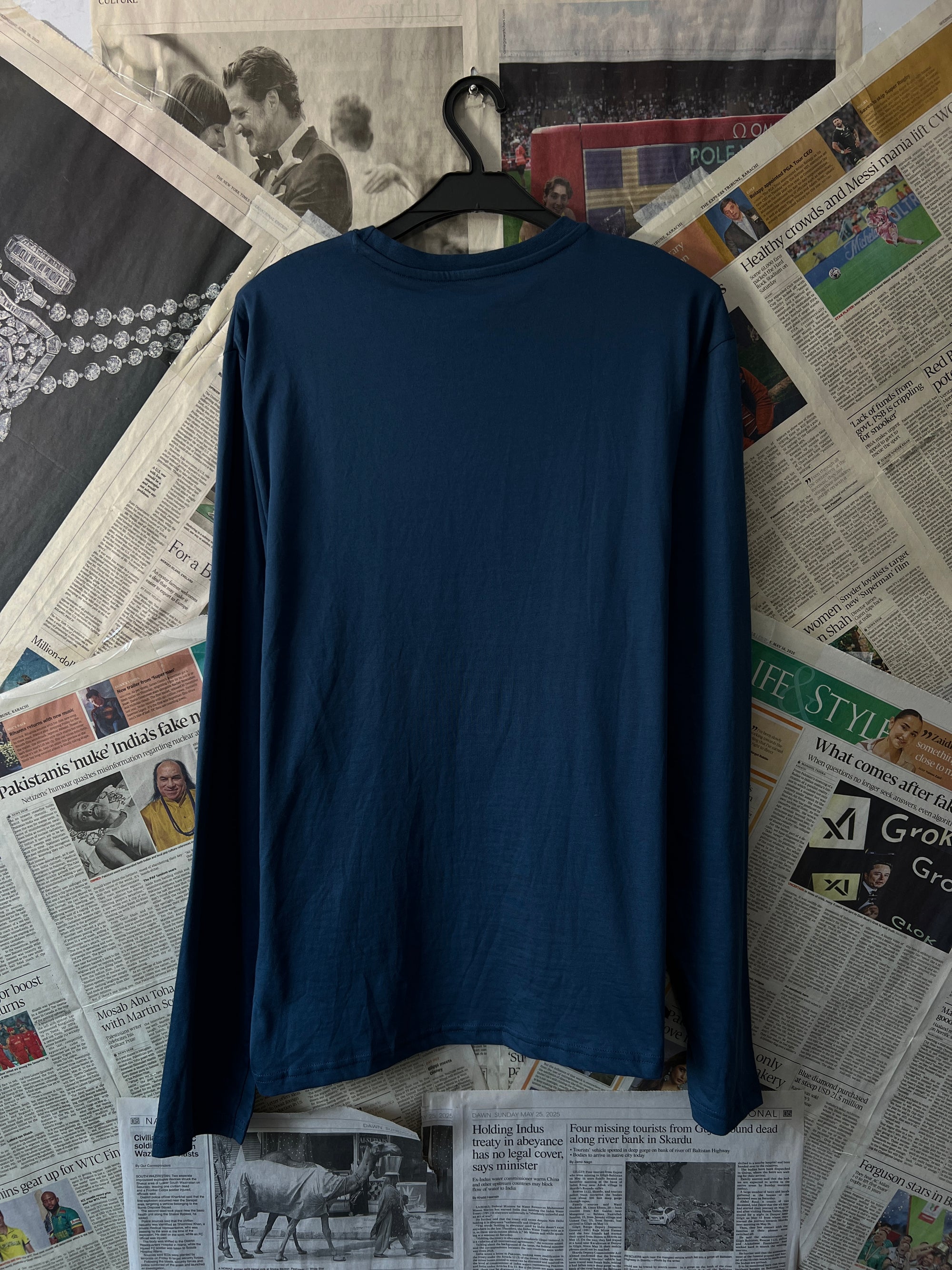 George® Small | Chest: 19" | Blue | Sweat Shirt | 375 - Genuine Maal