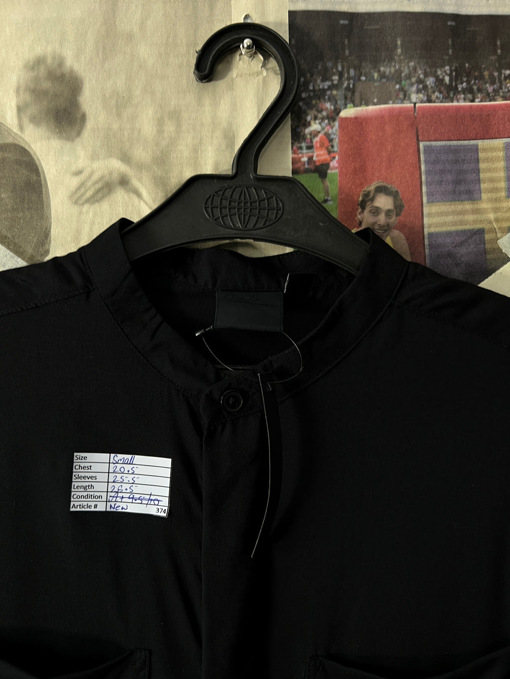 Asos® Small | Chest: 20.5" | Black | Shirt | 374 - Genuine Maal