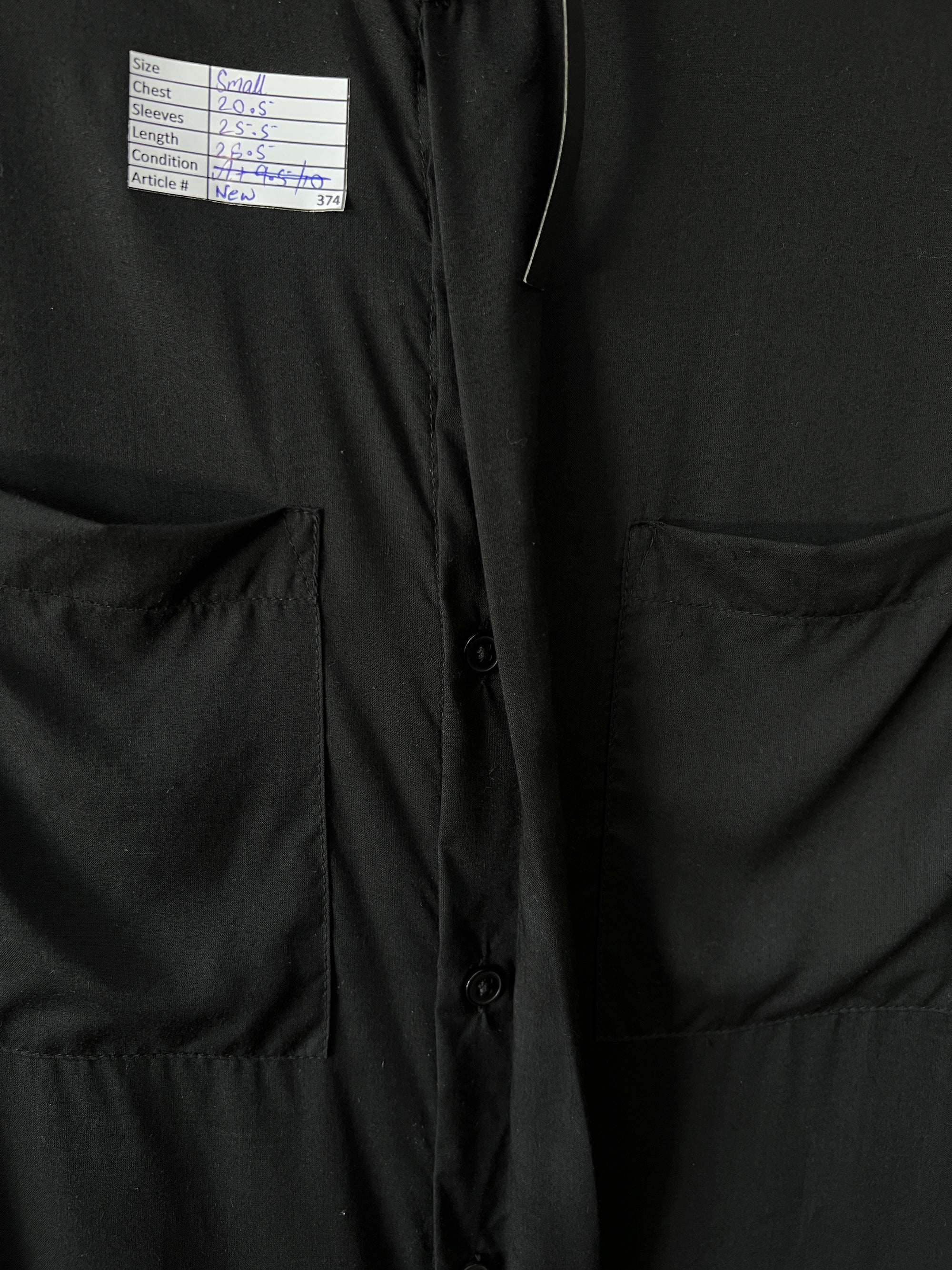 Asos® Small | Chest: 20.5" | Black | Shirt | 374 - Genuine Maal