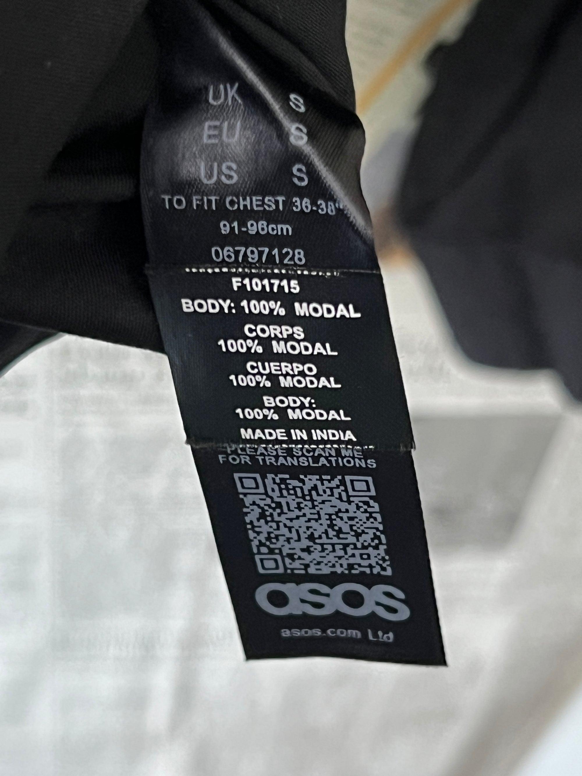 Asos® Small | Chest: 20.5" | Black | Shirt | 374 - Genuine Maal