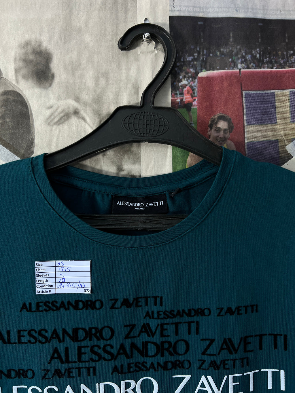 AZ® XS | Chest: 17.5" | Dark Cyan | T-Shirt | 372 - Genuine Maal