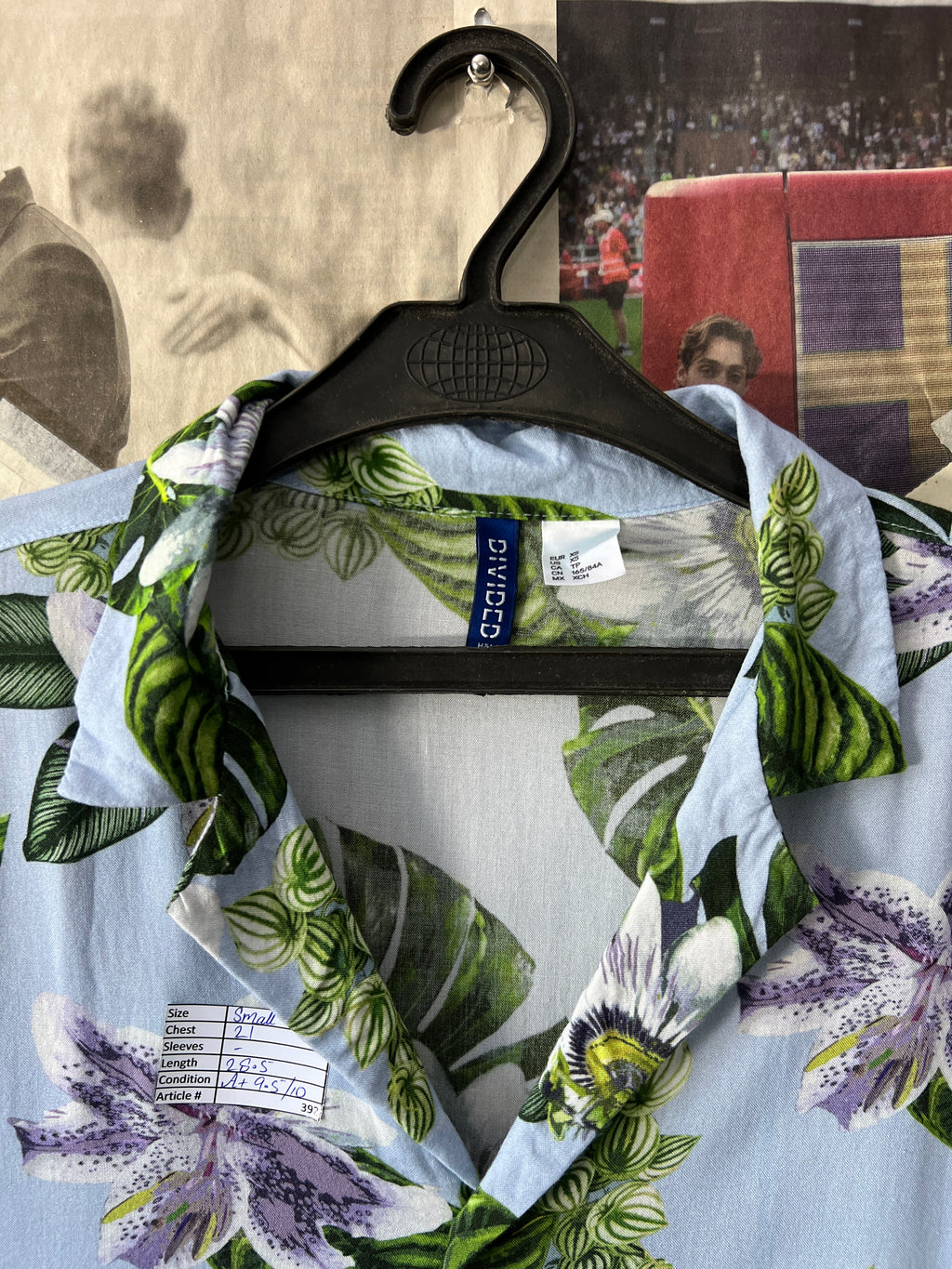 Divided® Small | Chest: 21" | Beach Pattern | Huawei | 392 - Genuine Maal