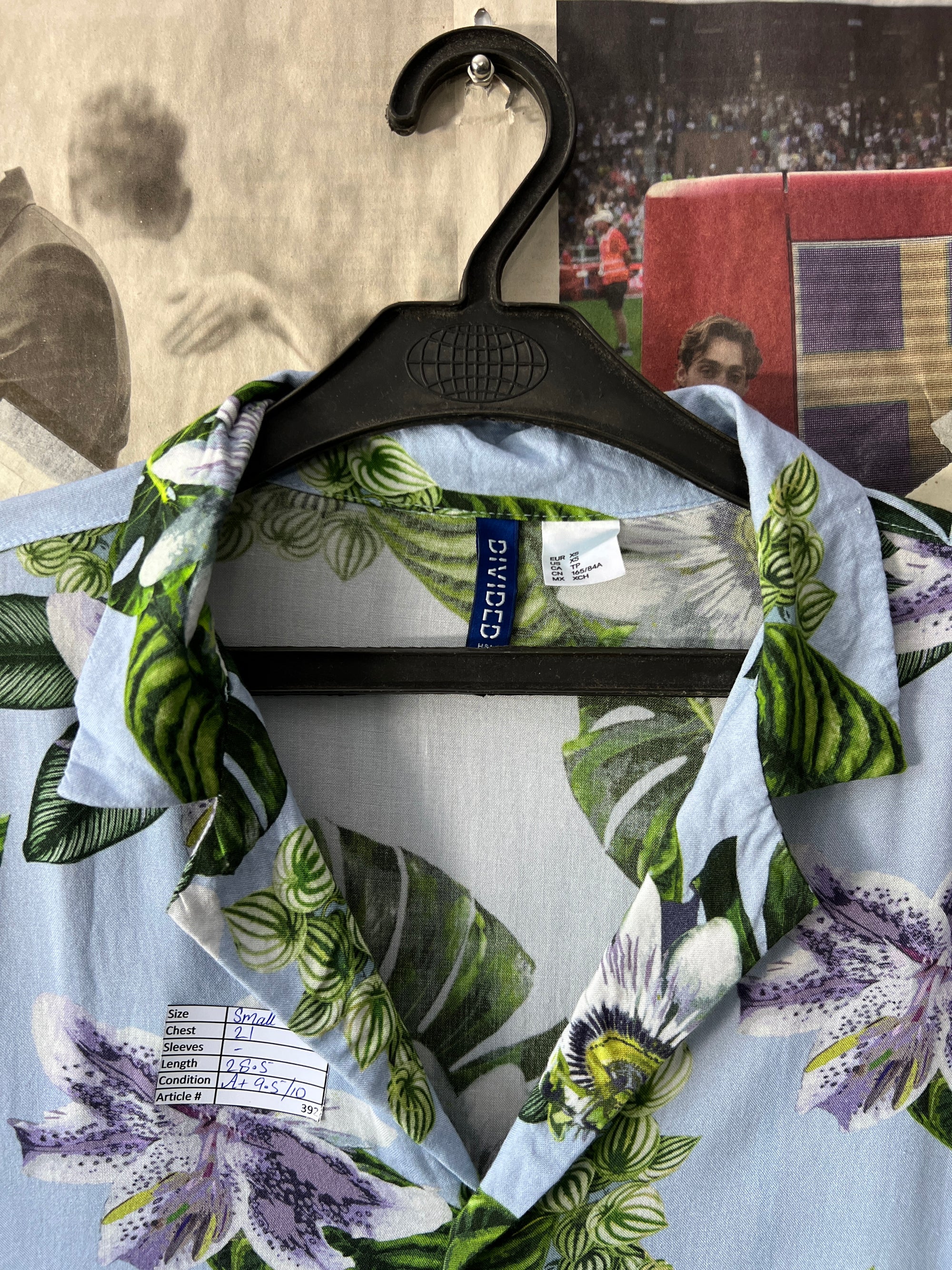 Divided® Small | Chest: 21" | Beach Pattern | Huawei | 392 - Genuine Maal