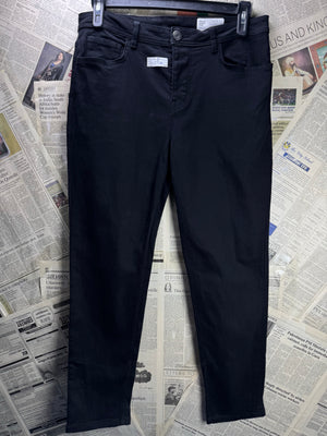 Denim Co.® Waist: 34" | Black | Slim Fit Denim Pants | Cotton - Elastane | 2955 - Genuine Maal