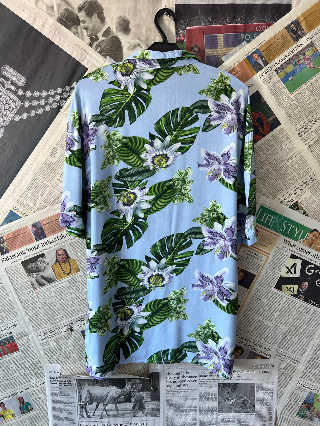 Divided® Small | Chest: 21" | Beach Pattern | Huawei | 392 - Genuine Maal