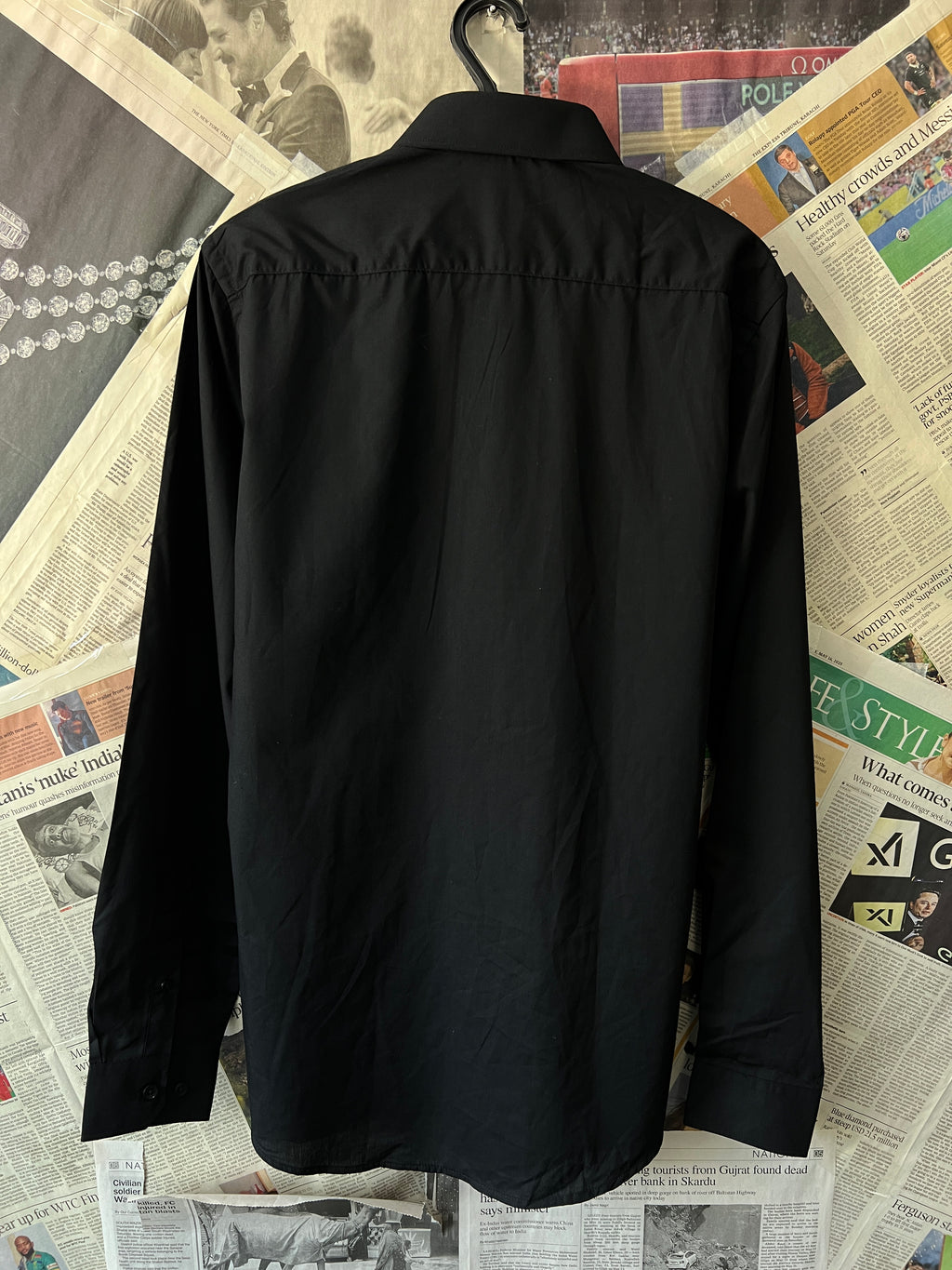 Primark® Small | Chest: 19.5" | Black | Shirt | 380 - Genuine Maal