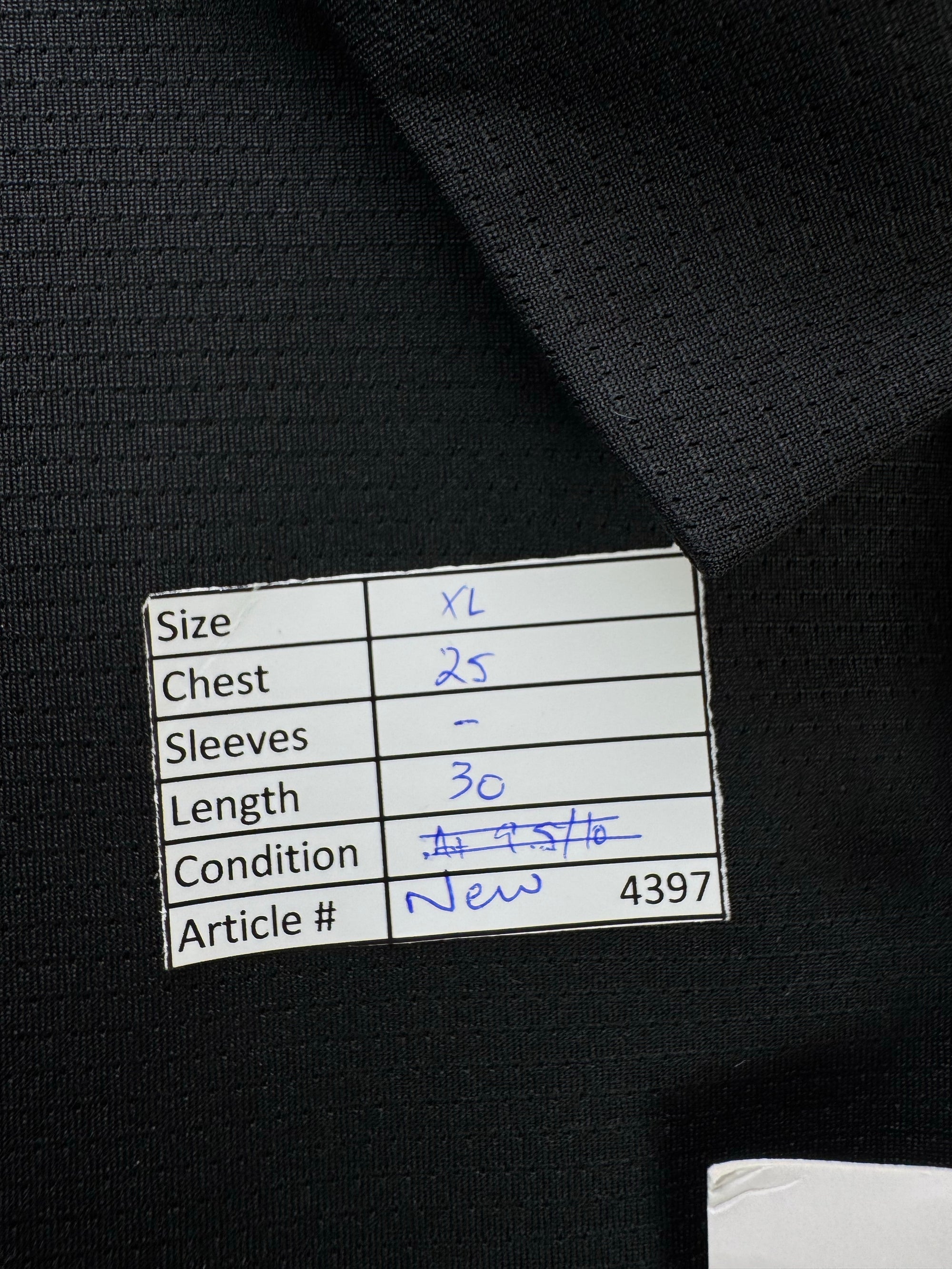 N*ke® XL | Chest: 25" | Black | Golf Polo | Polyester | 4397 - Genuine Maal