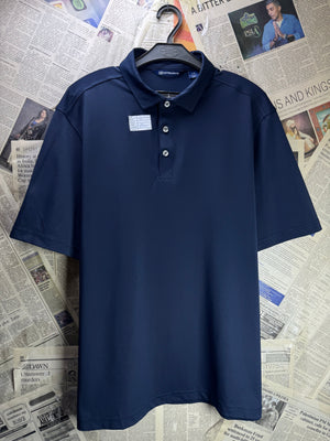 Cutter & Buck® Large | Chest: 23" | Blue | Golf Polo | Poly - Spandex | 4410 - Genuine Maal