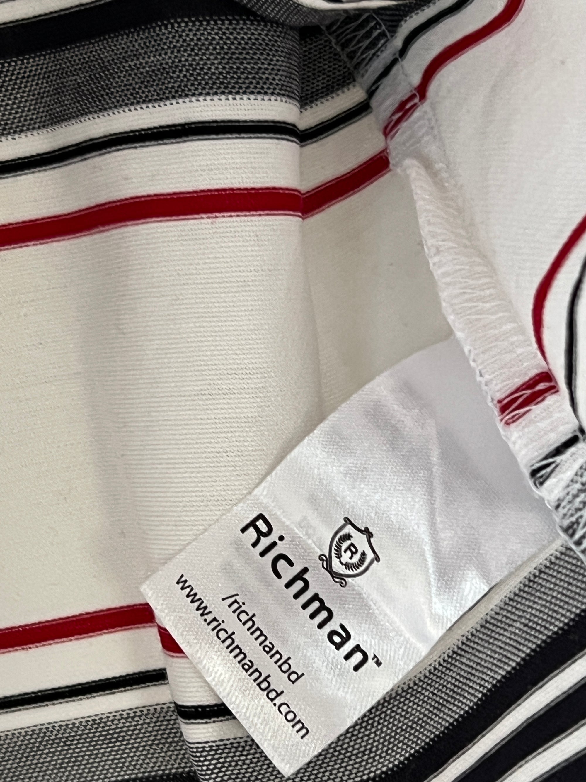 Richman® Small | Chest: 20" | White | Polo | 385 - Genuine Maal