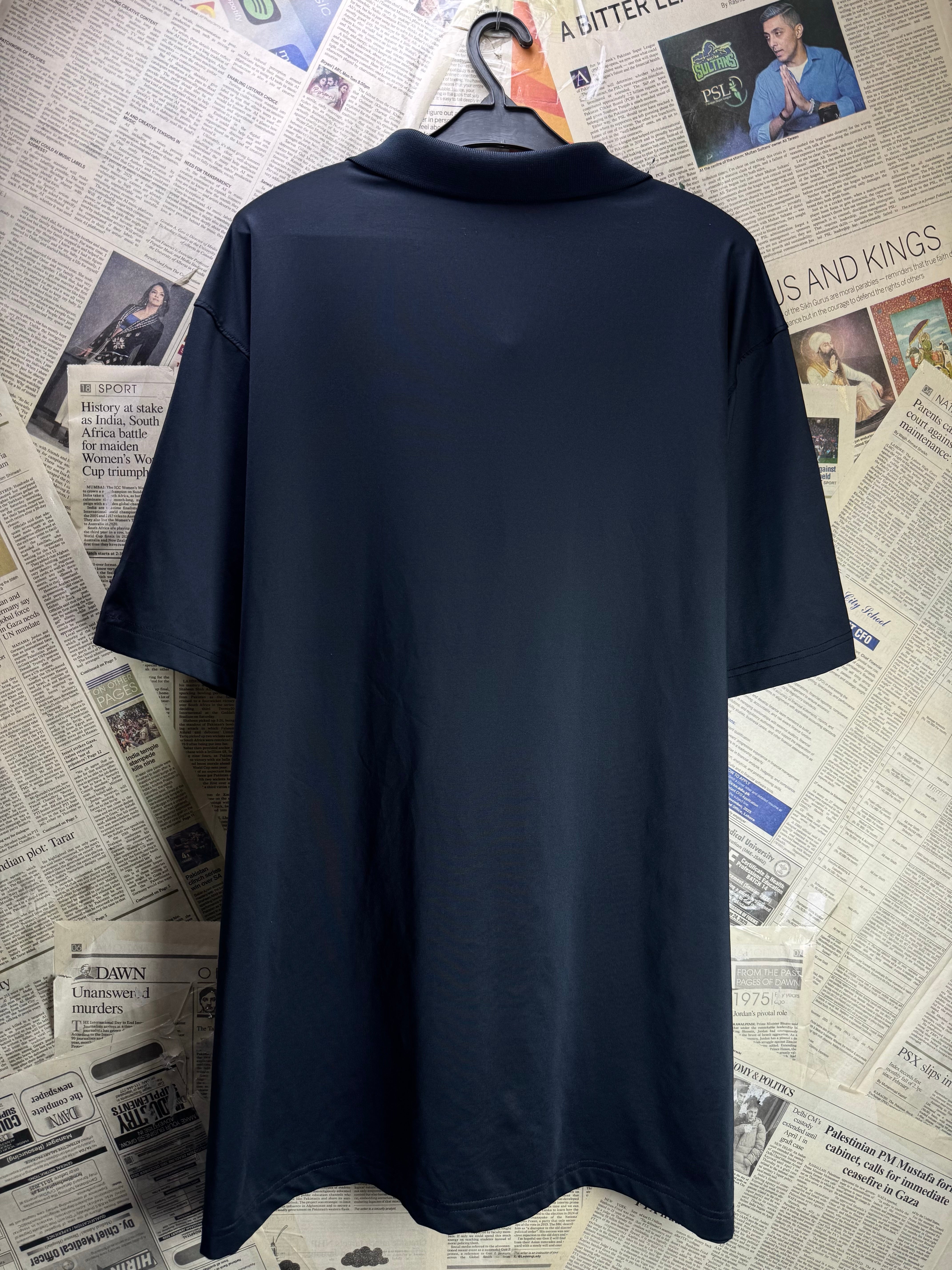 Champion® XXL | Chest: 26.5" | Black | Golf Polo | Poly - Spandex | 4611 - Genuine Maal