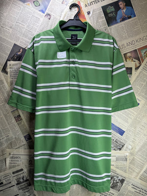 Page & Tuttle® Large | Chest: 24" | Green | Golf Polo | Polyester | 4612 - Genuine Maal