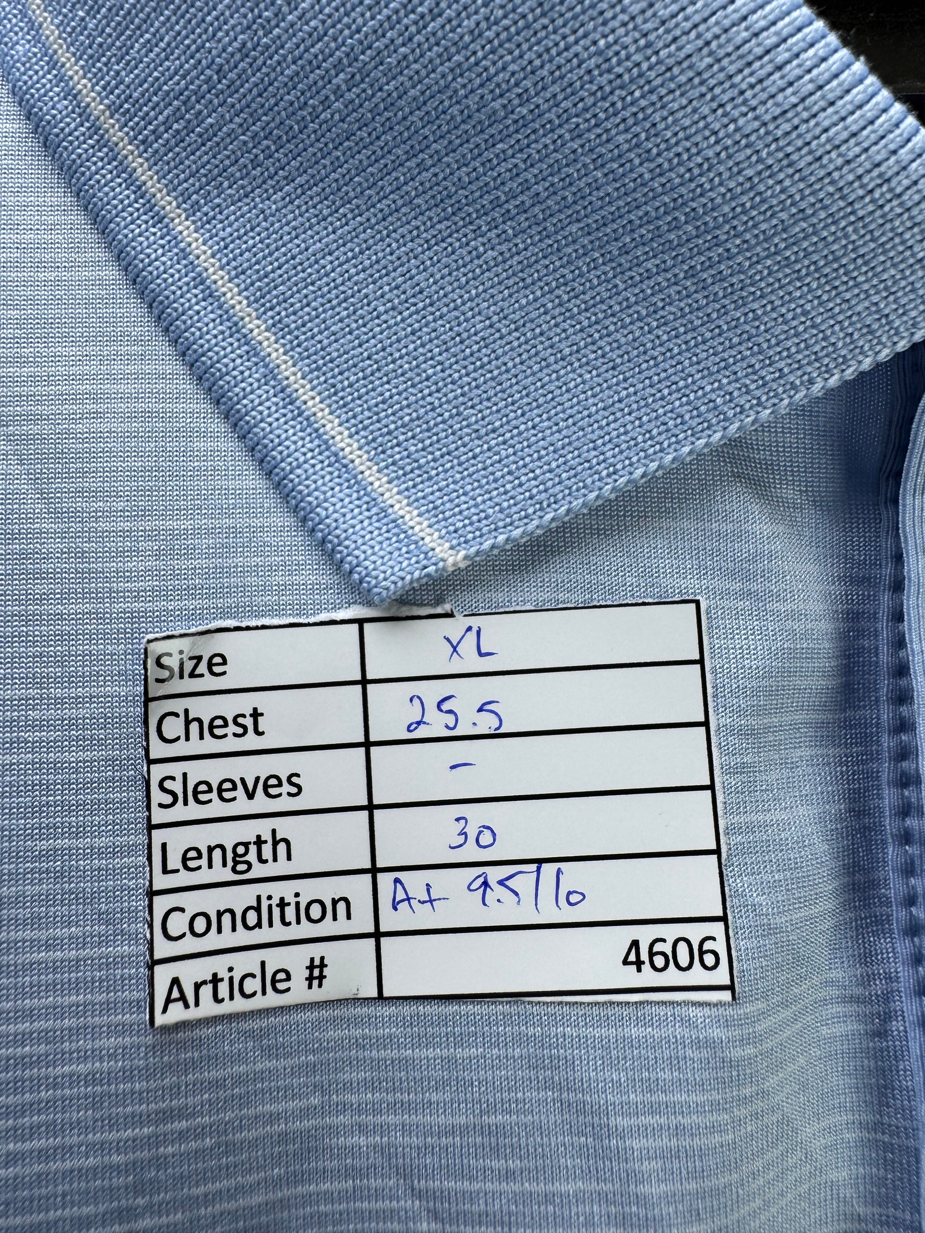 FJ® XL | Chest: 25.5" | Blue | Golf Polo | Polyester | 4606 - Genuine Maal