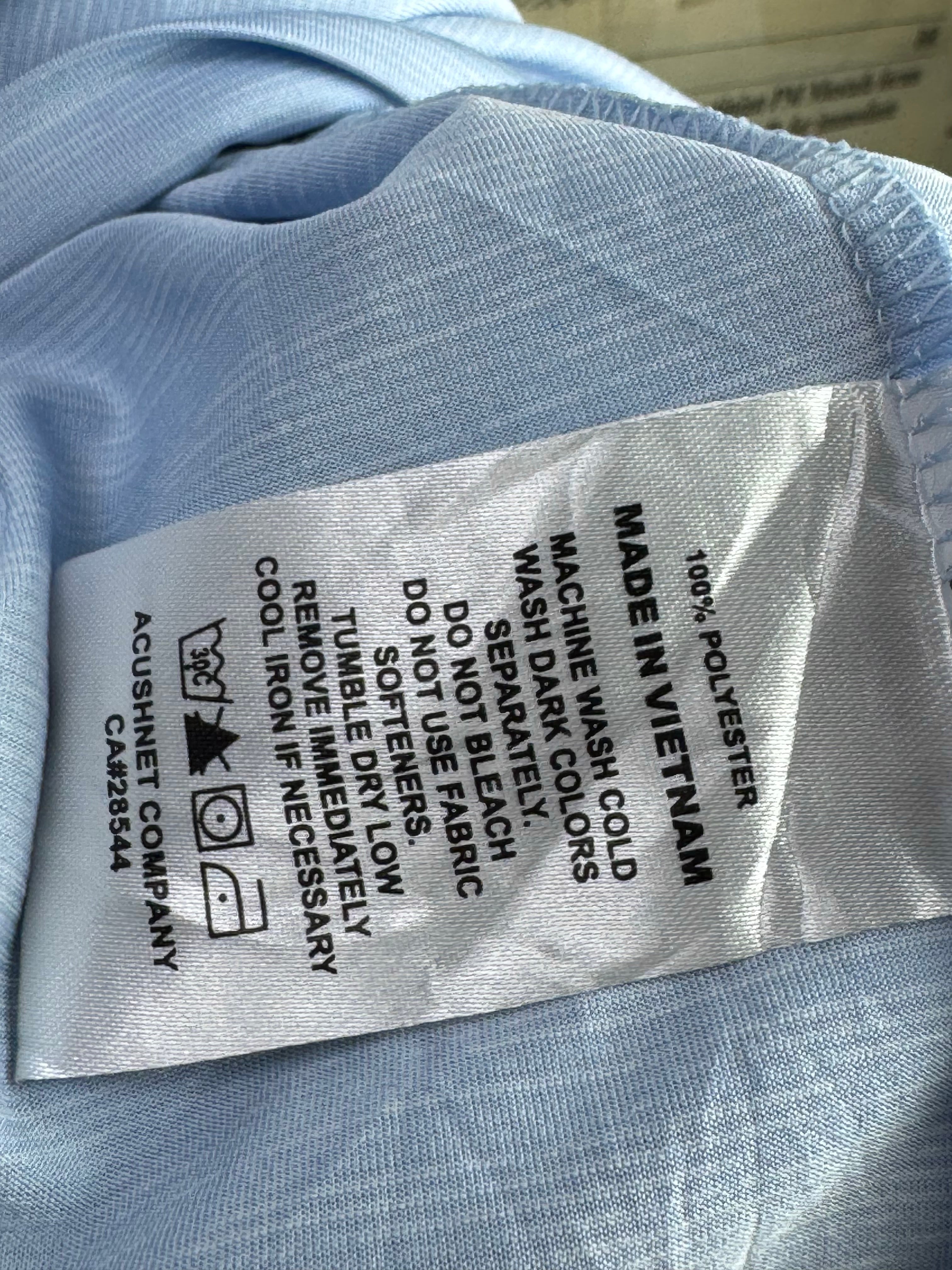 FJ® XL | Chest: 25.5" | Blue | Golf Polo | Polyester | 4606 - Genuine Maal