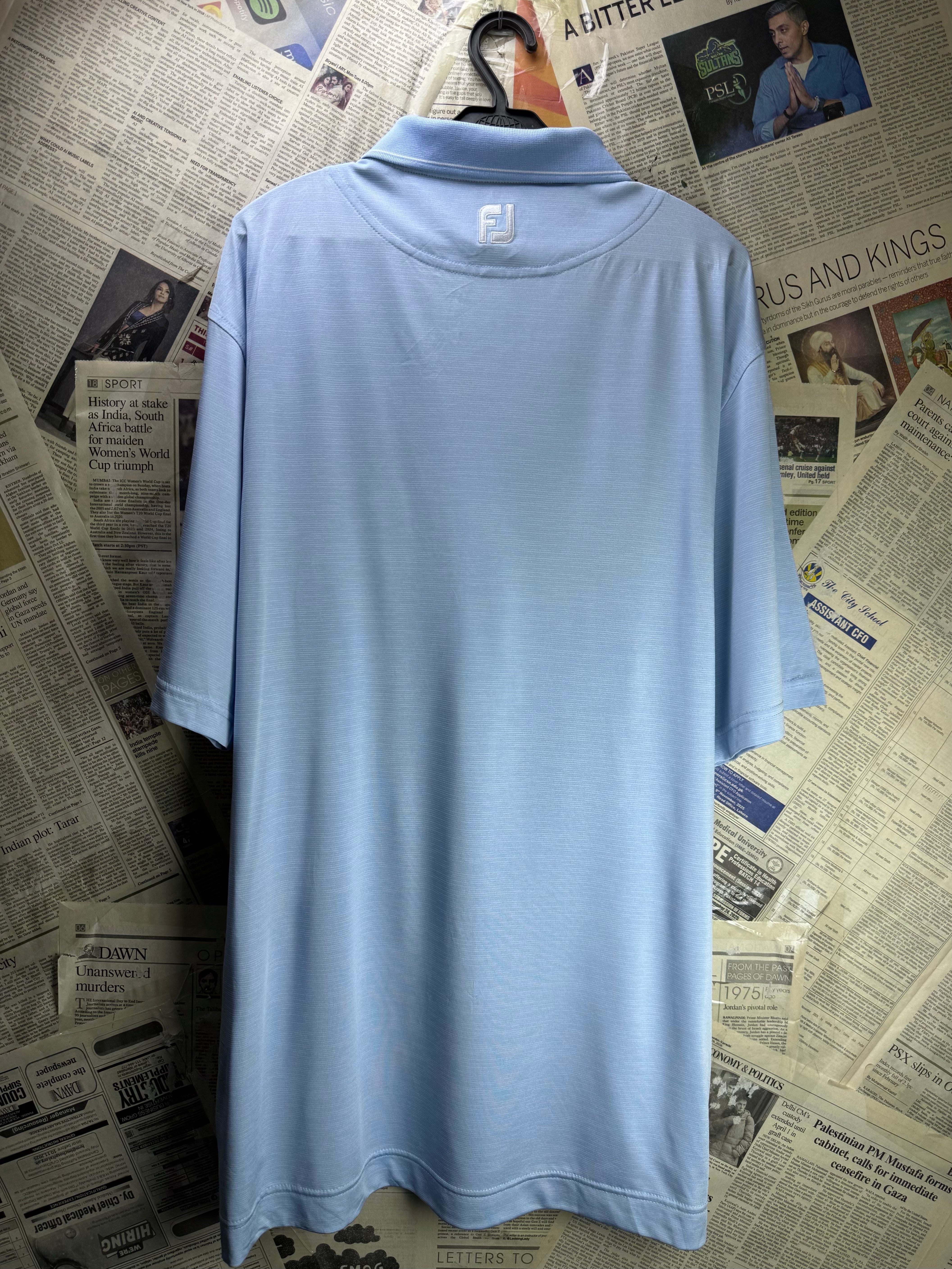 FJ® XL | Chest: 25.5" | Blue | Golf Polo | Polyester | 4606 - Genuine Maal