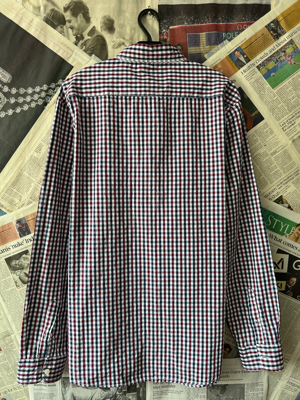 Pep&Co® Large | Chest: 23.5" | Check | Shirt | 623 - Genuine Maal