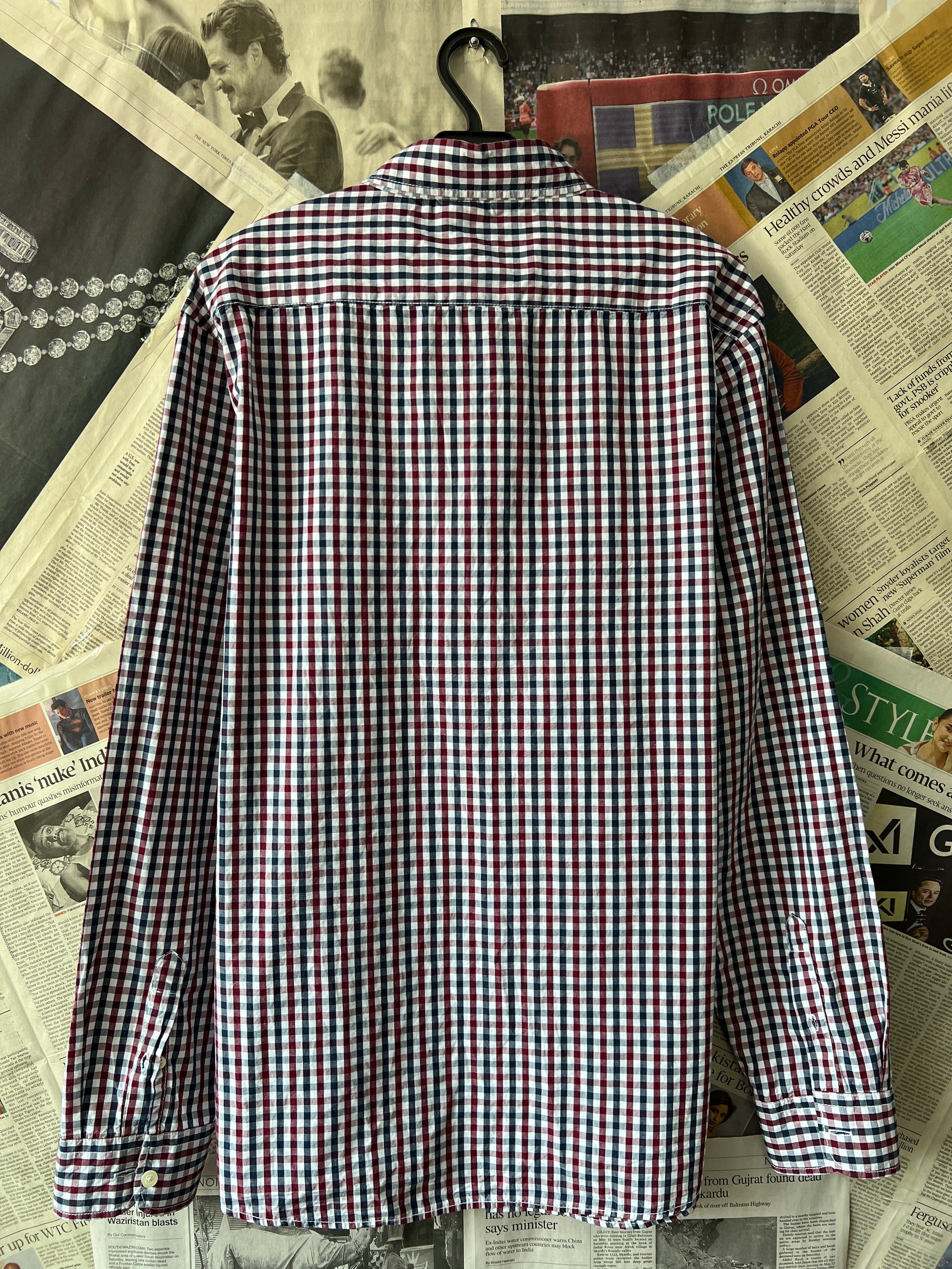 Pep&Co® Large | Chest: 23.5" | Check | Shirt | 623 - Genuine Maal