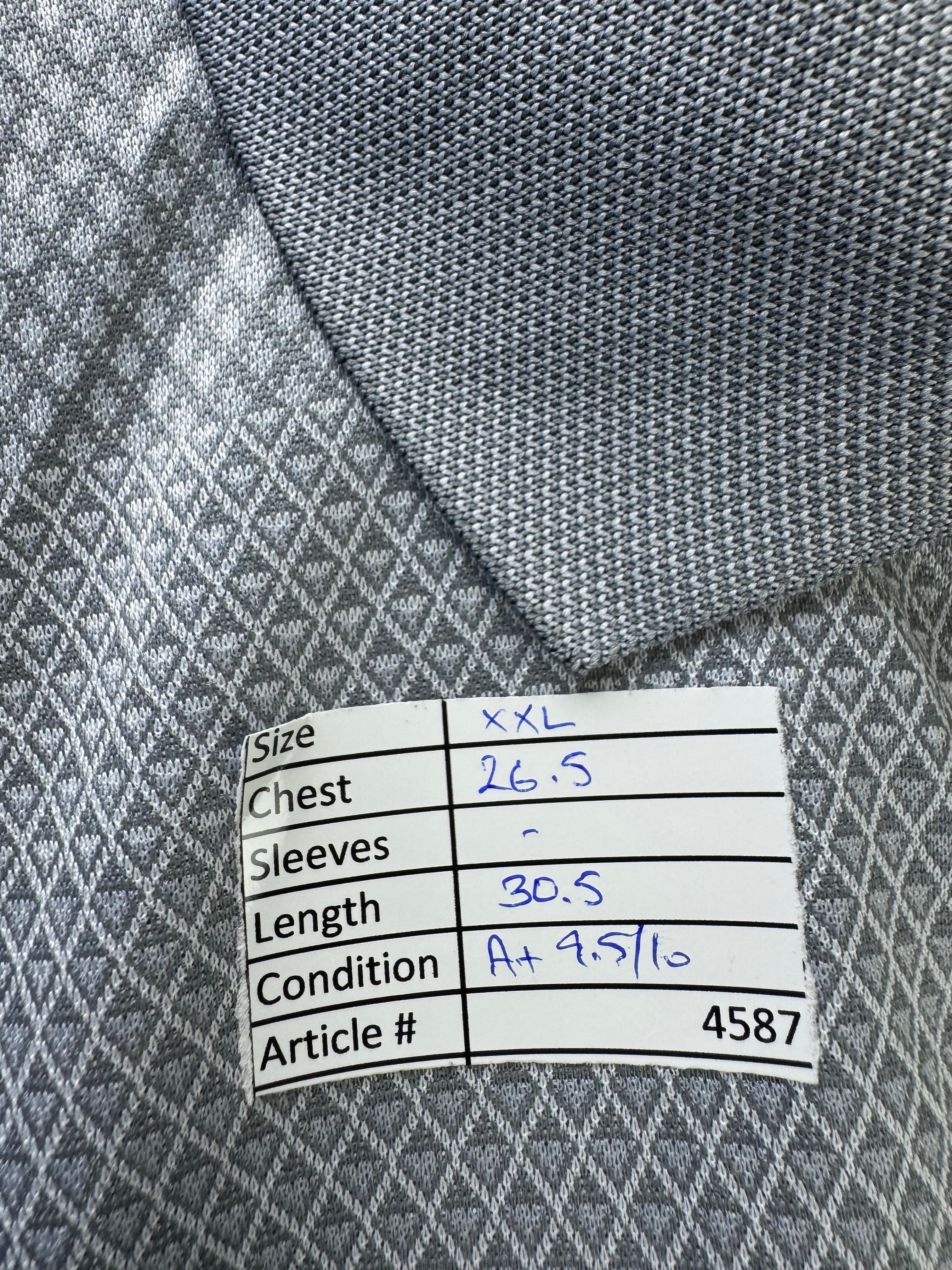 Grandslam® XXL | Chest: 26.5" | Grey | Golf Polo | 4587 - Genuine Maal