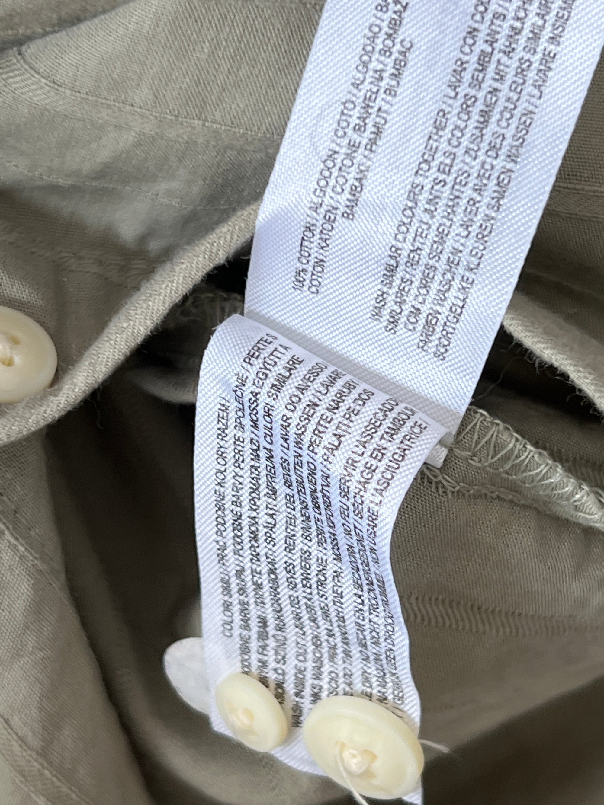 Primark® Large | Chest: 24" | Light Moss | Shirt | 621 - Genuine Maal