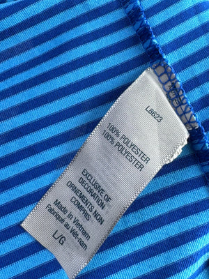 Champion® Large | Chest: 23" | Stripes | Golf Polo | Polyester | 4593 - Genuine Maal