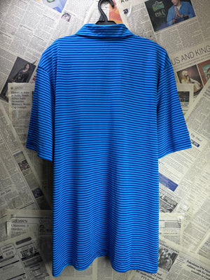 Champion® Large | Chest: 23" | Stripes | Golf Polo | Polyester | 4593 - Genuine Maal