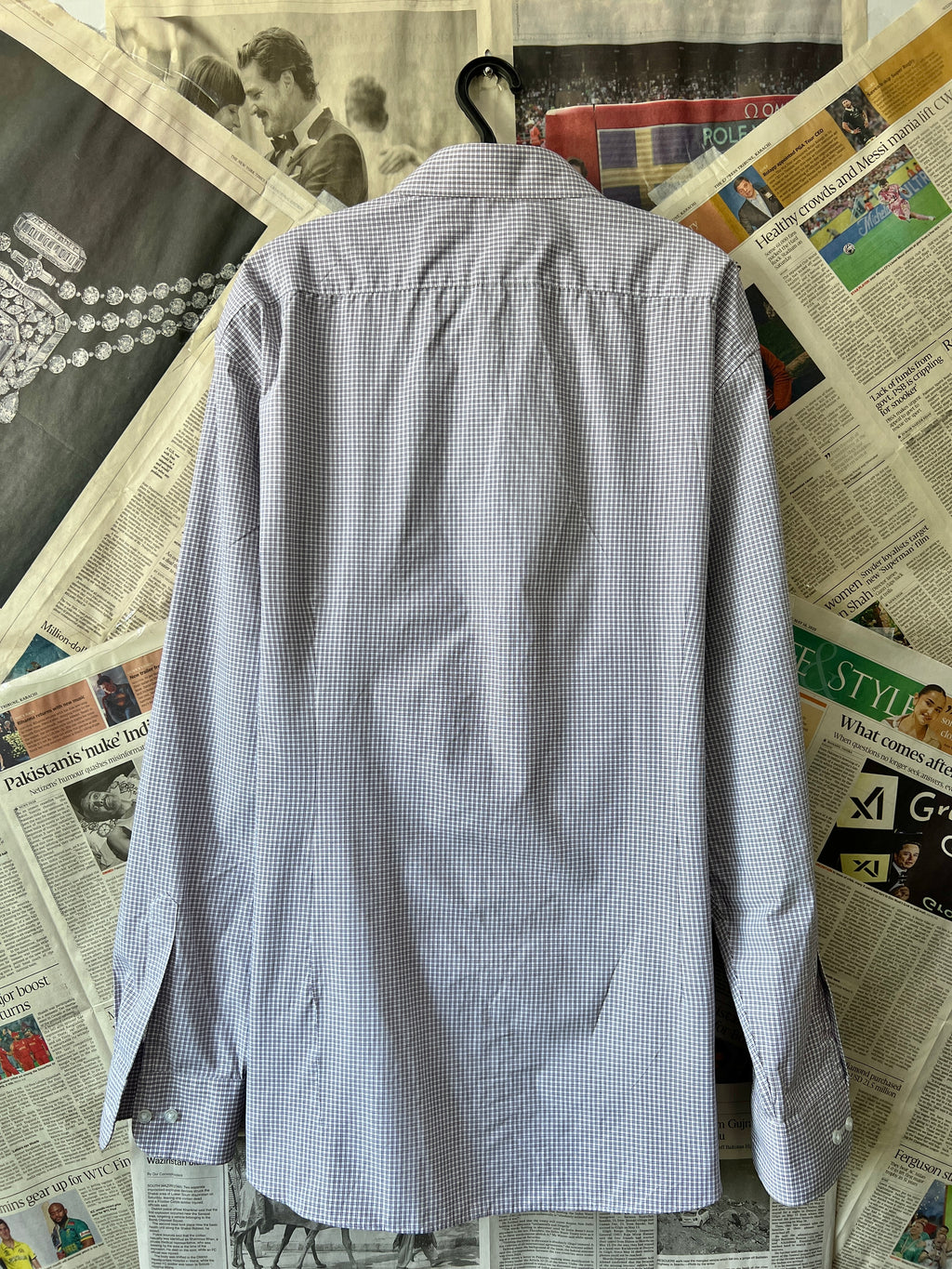 M&S® XL | Chest: 25" | Check | Shirt | 635 - Genuine Maal