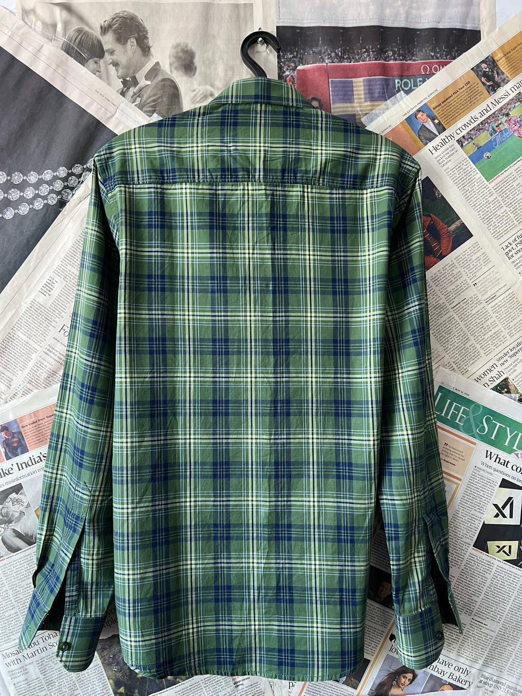 Easy Fashion® Small | Chest: 19" | Green | Shirt | 633 - Genuine Maal