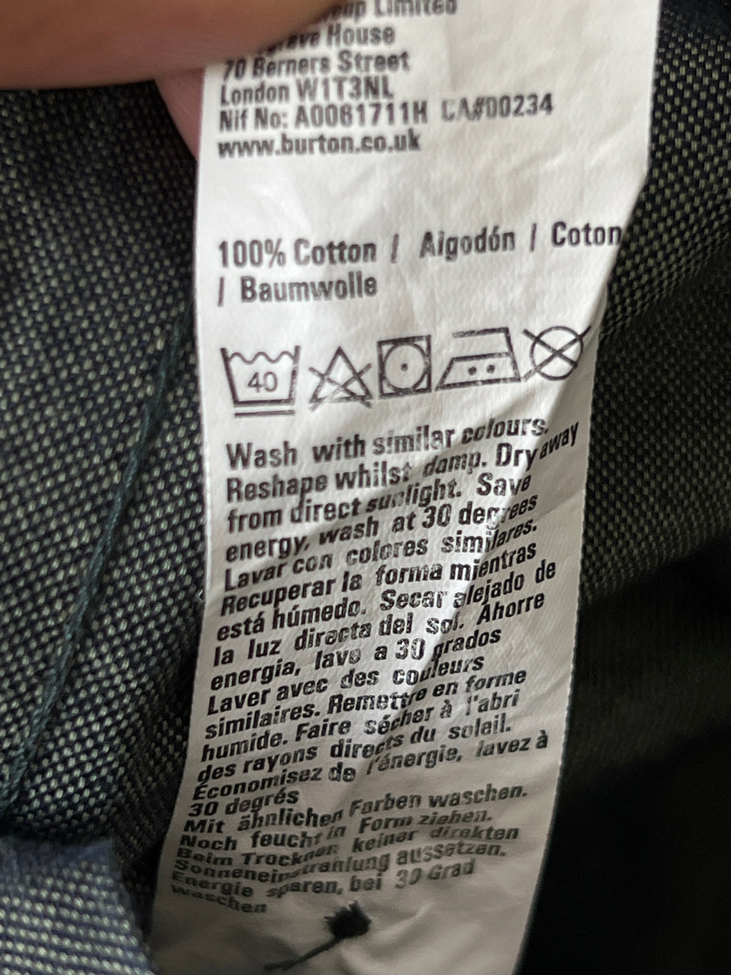 Burton® Small | Chest: 19.5" | Forest Green | Shirt | 632 - Genuine Maal