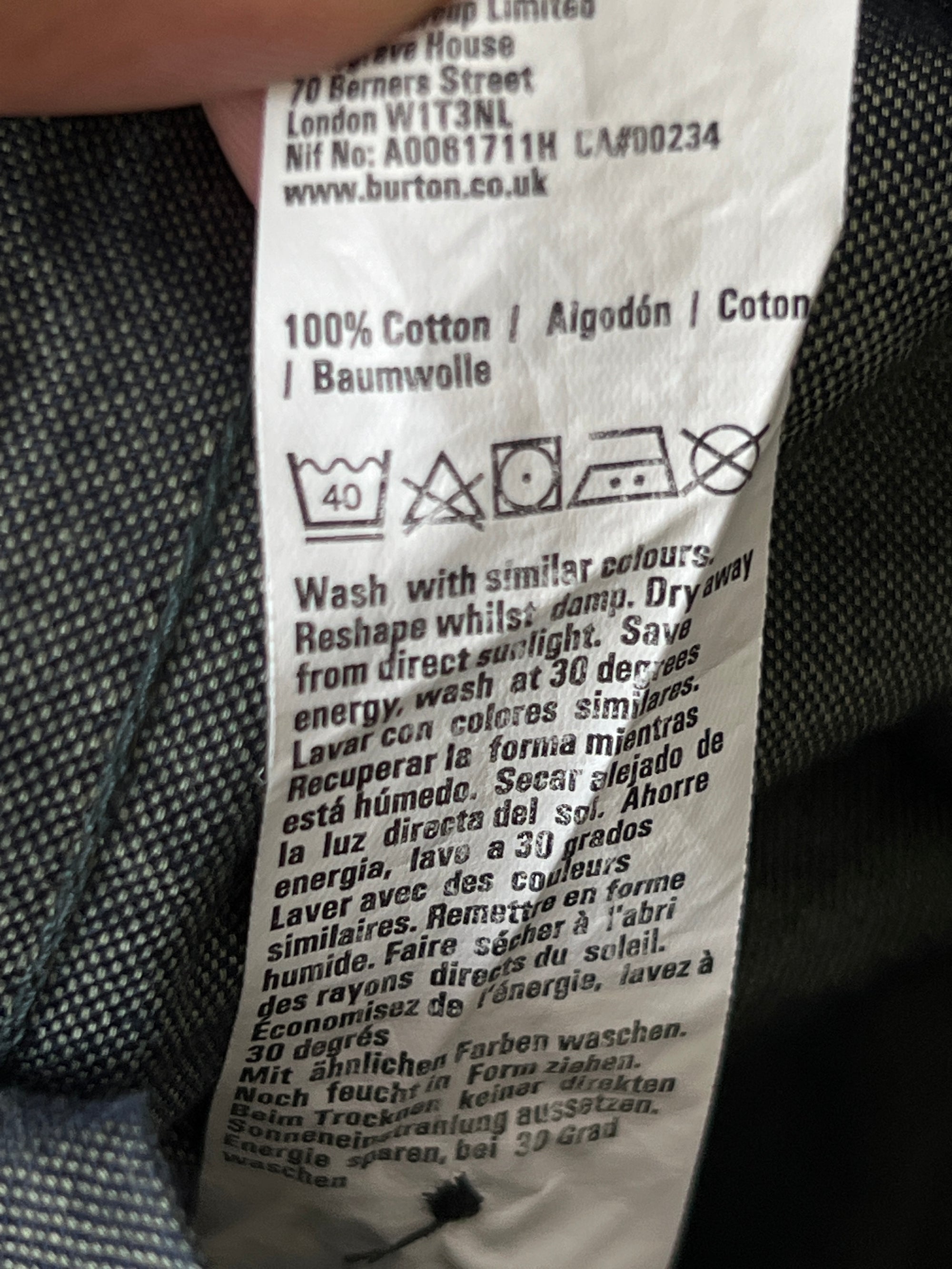 Burton® Small | Chest: 19.5" | Forest Green | Shirt | 632 - Genuine Maal