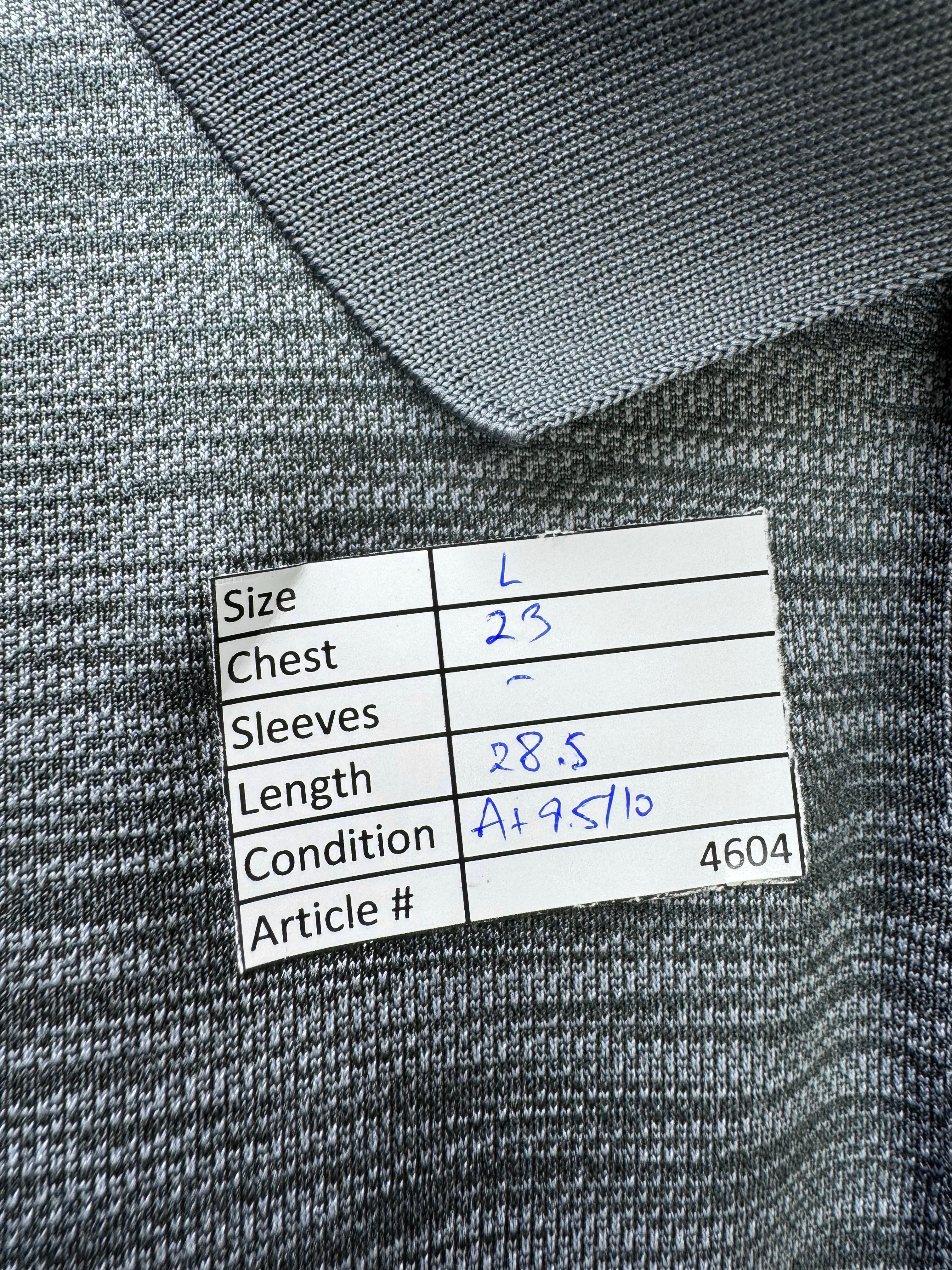 Under Armo*r® Large | Chest: 23" | Grey | Golf Polo | Poly - Elastane | 4604 - Genuine Maal