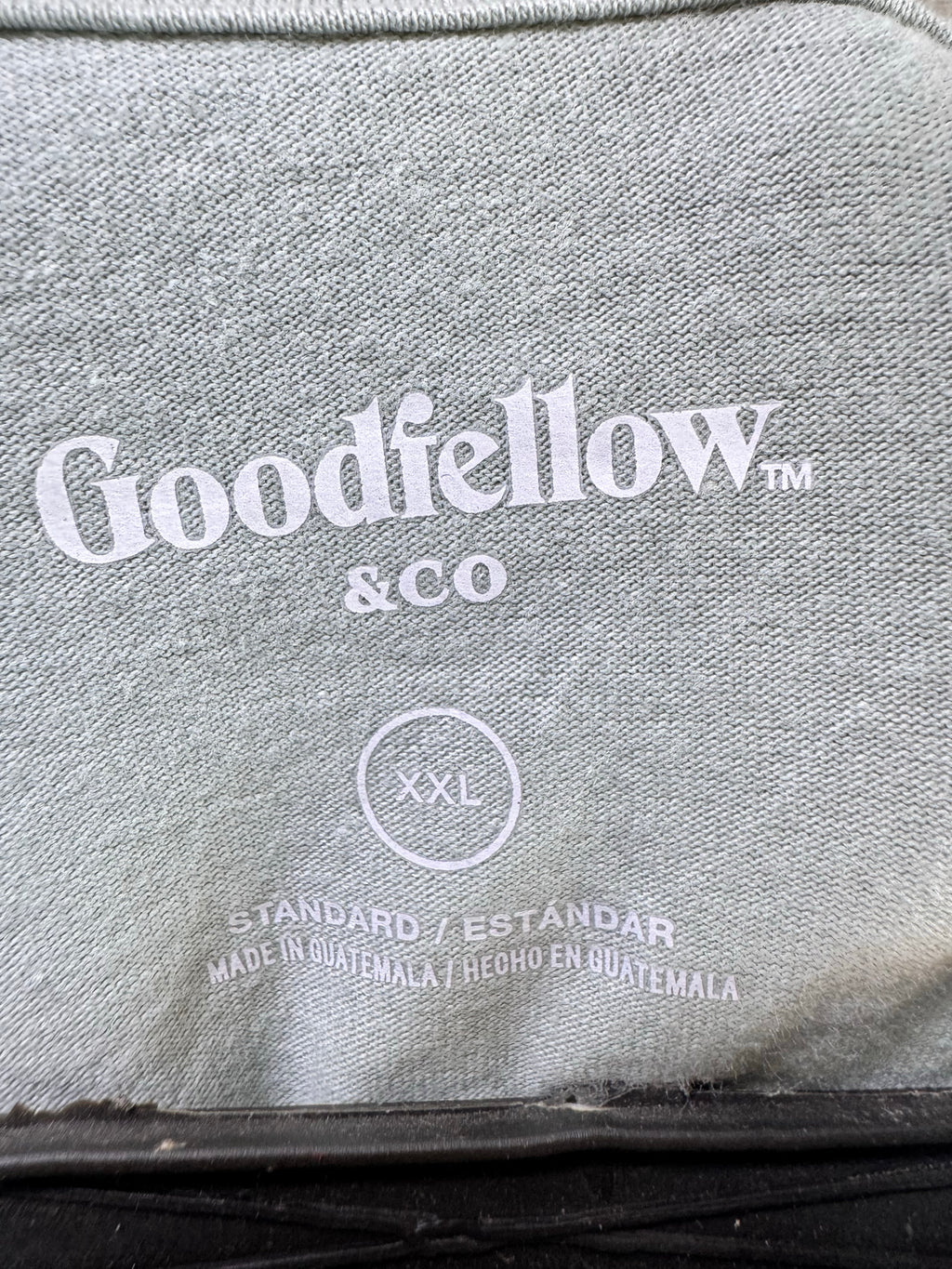 Goodfellow® XXL | Chest: 26.5"| Light Cucumber | T-Shirt | Cotton | 3590 - Genuine Maal
