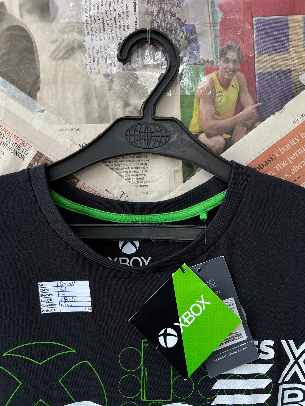 Tu x XBOX® Small | Chest: 21" | Black | T-Shirt | 624 - Genuine Maal