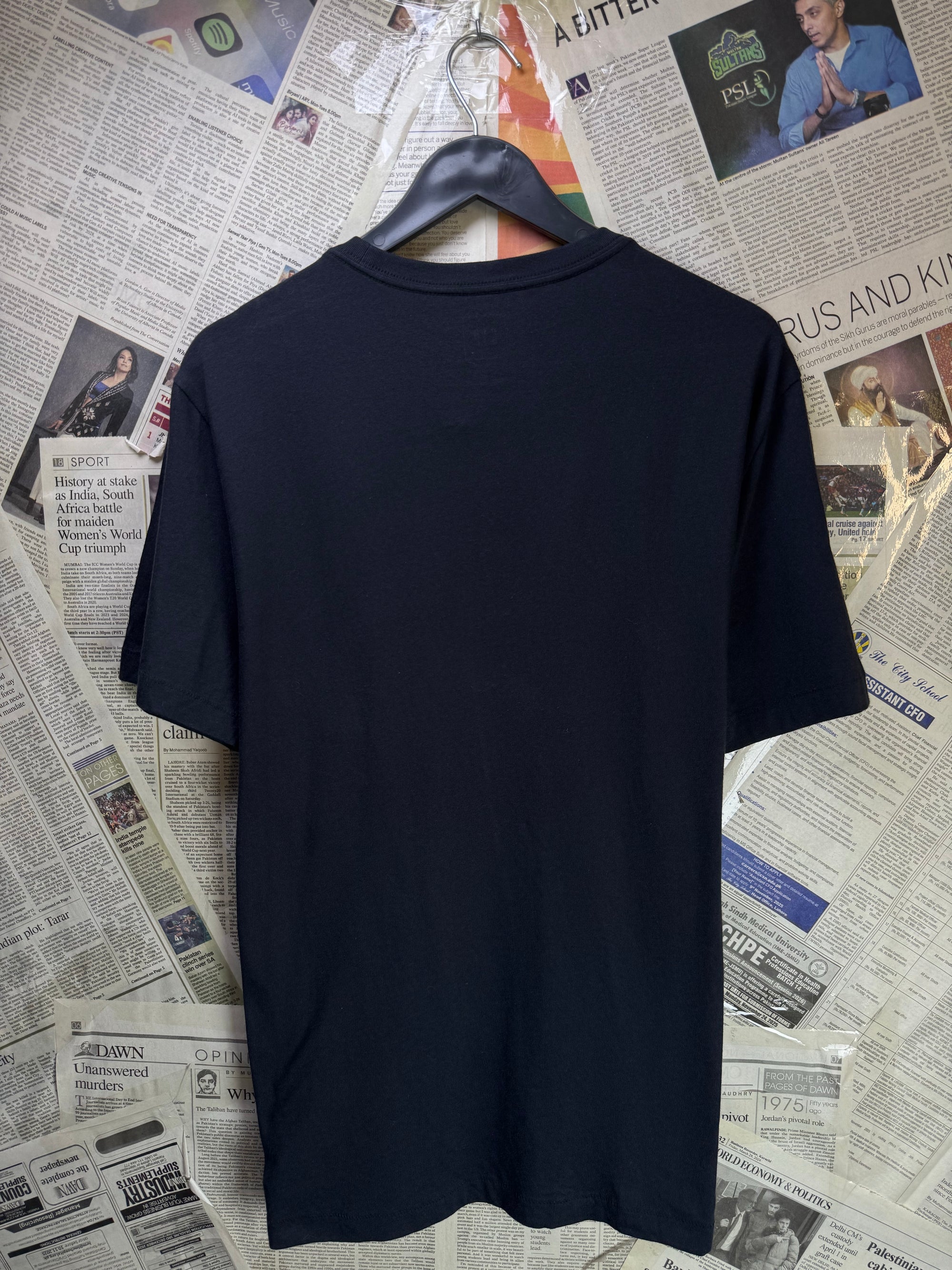 G*P® Medium | Chest: 21.5" | Black | T-Shirt | Cotton | 3246 - Genuine Maal