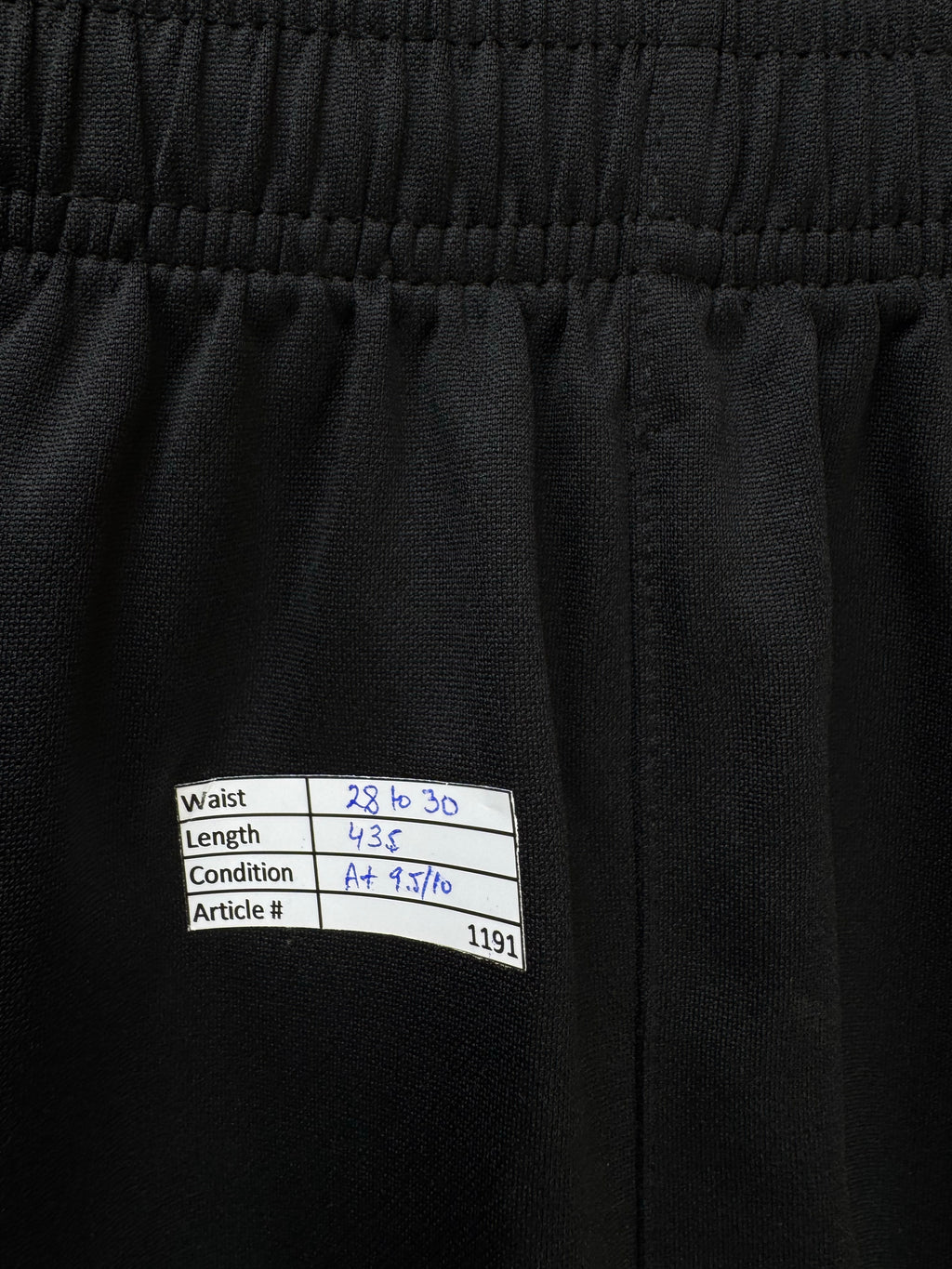 Shein® Waist: 28" to 30" | Black | Training Trouser | Poly | 1191 - Genuine Maal