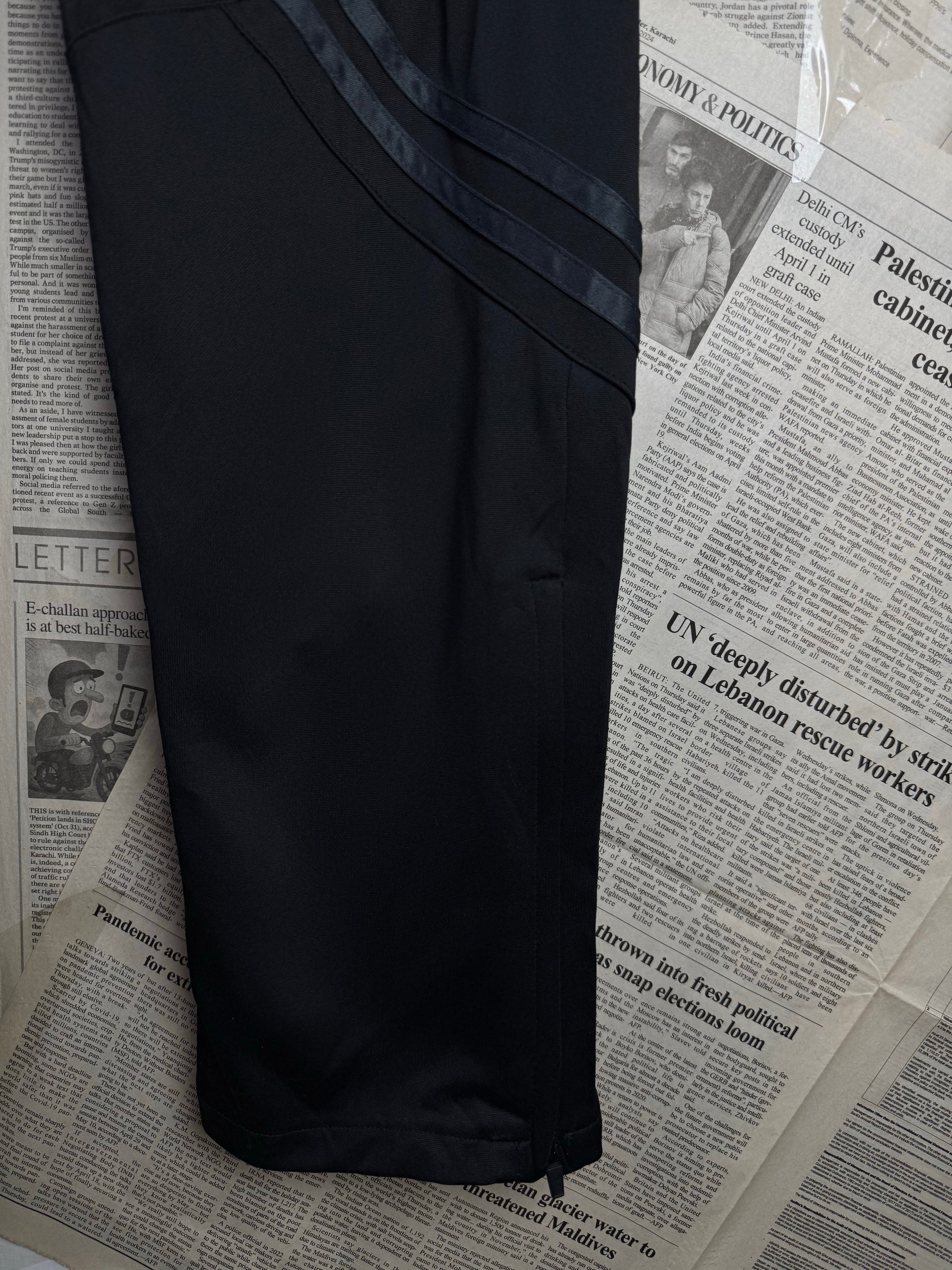 Shein® Waist: 28" to 30" | Black | Training Trouser | Poly | 1191 - Genuine Maal