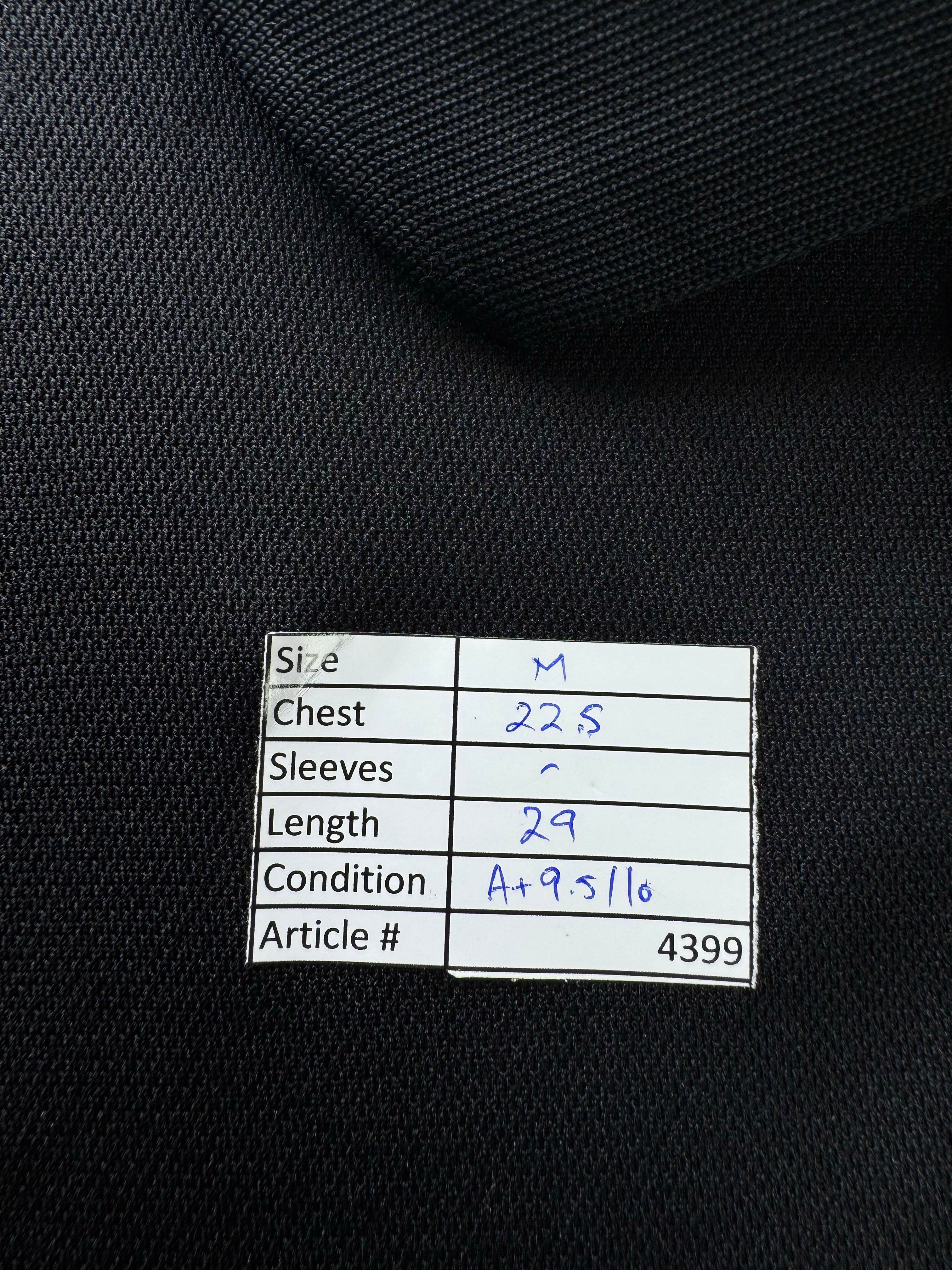 Adid*s® Medium | Chest: 22.5" | Black | Golf Polo | Polyester | 4399 - Genuine Maal